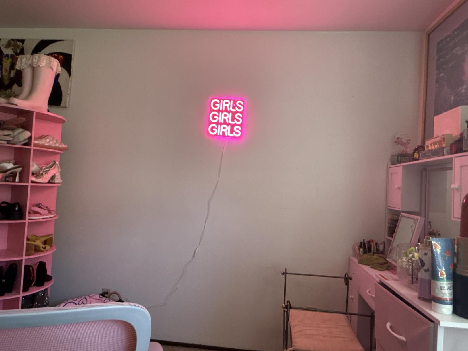 Neon Sign for Wall Decor Man Cave Bar Beer Home Art Neon Light LED Neon Lights Signs with Dimmer for Bedroom Office Hotel Pub Recreation Room Sign(15X13inches) customer photo 2