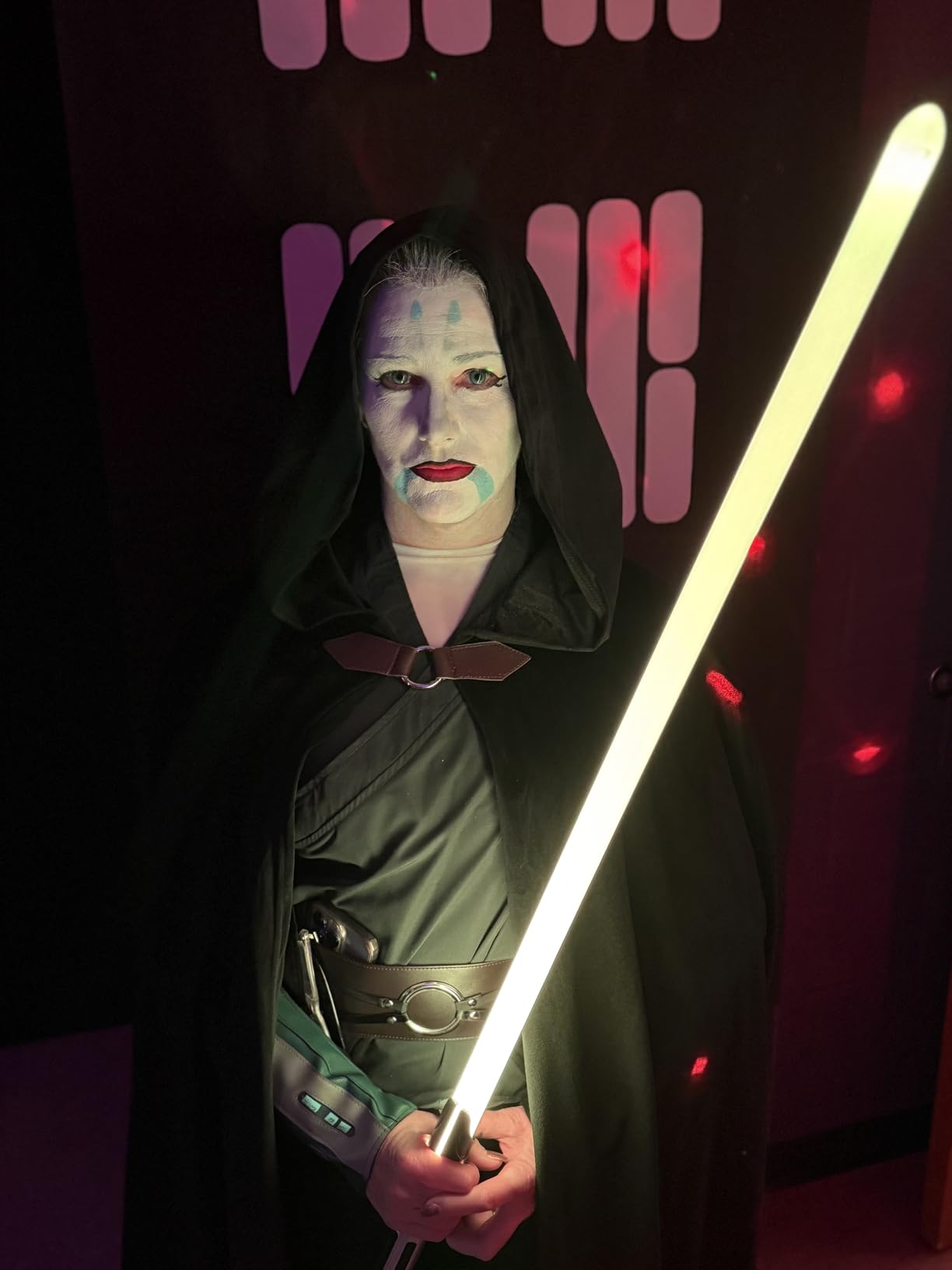 Dueling Light Saber, Motion Control Light Sabers for Adults, Smooth Swing Light Saber with 16 Sound Fonts, RGB 12 Colors customer photo 1