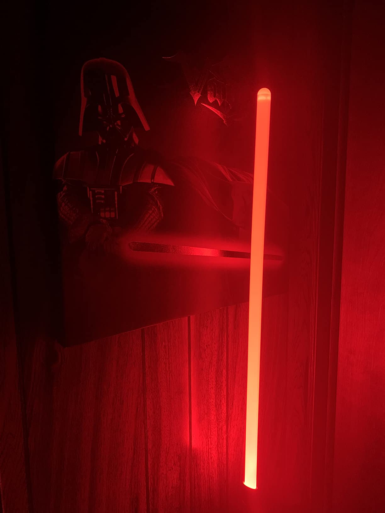 Lightsaber Rechargeable 7 RGB Color Metal Hilt With Sound Mode Black | Dueling LED, Aluminum Alloy Handle, 38inch Light Saber, For Adults, Cosplay Accessories customer photo 1