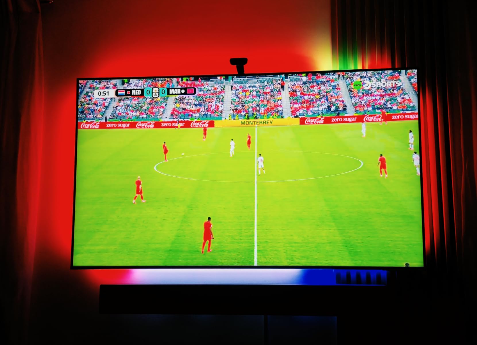 Govee Envisual TV Backlight T2 with Dual Cameras, 16.4ft RGBIC Wi-Fi LED Backlights for 75-85 inch TVs, Double Light Beads, for Home Decorations, Smart App Control, Music Sync customer photo 2