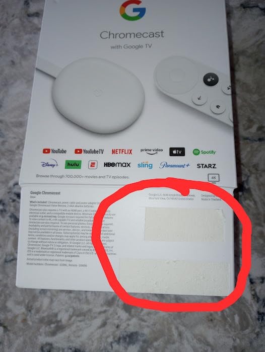Chromecast with Google TV - Streaming Entertainment with Voice Search - Watch Movies, Shows, and Live TV in 4K HDR Streaming Media Player customer photo 1