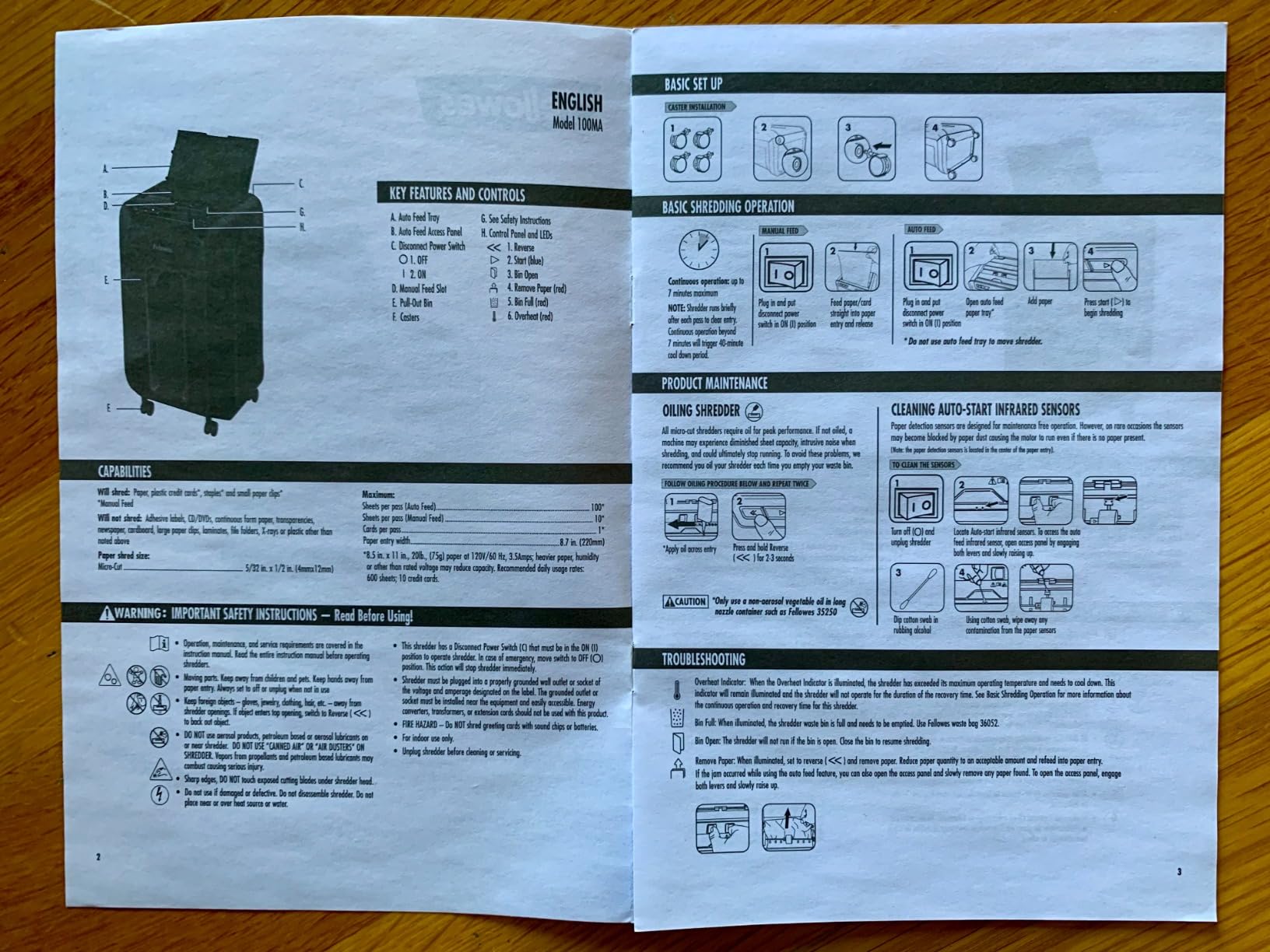 Fellowes AutoMax 100MA 100-Sheet Micro-Cut Autofeed 2-in-1 Paper Shredder customer photo 2