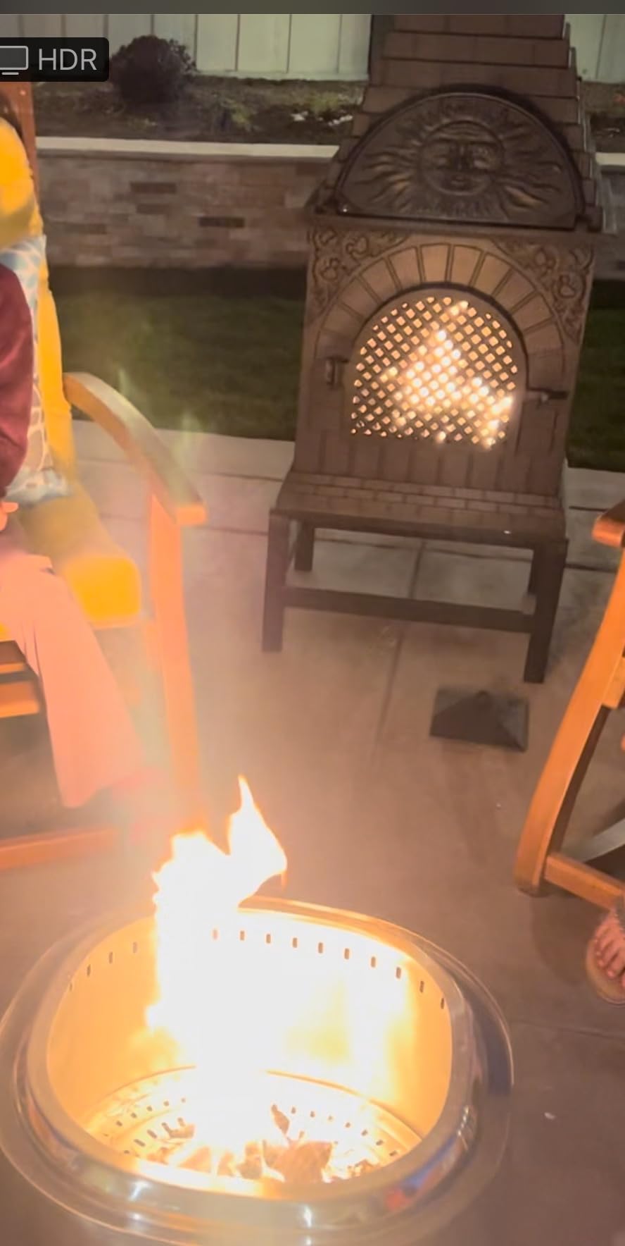 The Blue Rooster Casita Grill Chiminea Outdoor Fireplace Wood Burning Firepit and Pizza Oven customer photo 1