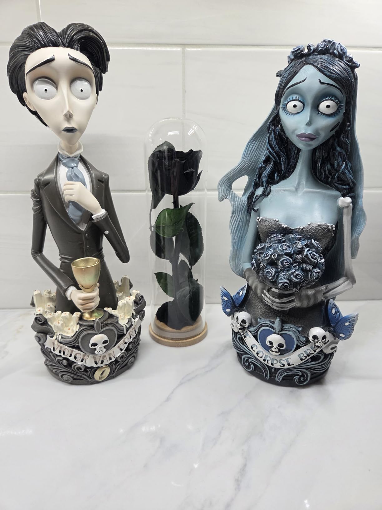 Nemesis Now Official Corpse Bride Emily Bust, 29.3cm, Hand-Painted Resin customer photo 2
