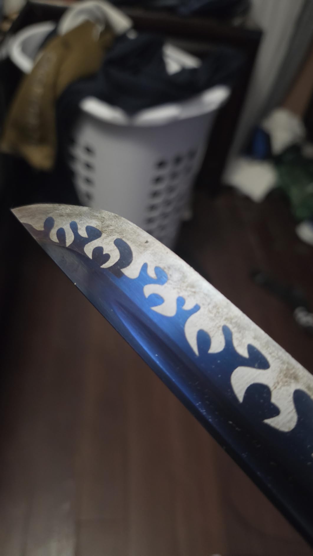 Real Katana Sword Sharp - Japanese Samurai Swords are a Unique Gift for Men - Full Tang High Carbon Steel Sword Blade Makes a Memorable for Martial Arts Enthusiasts or Sword Collectors customer photo 1