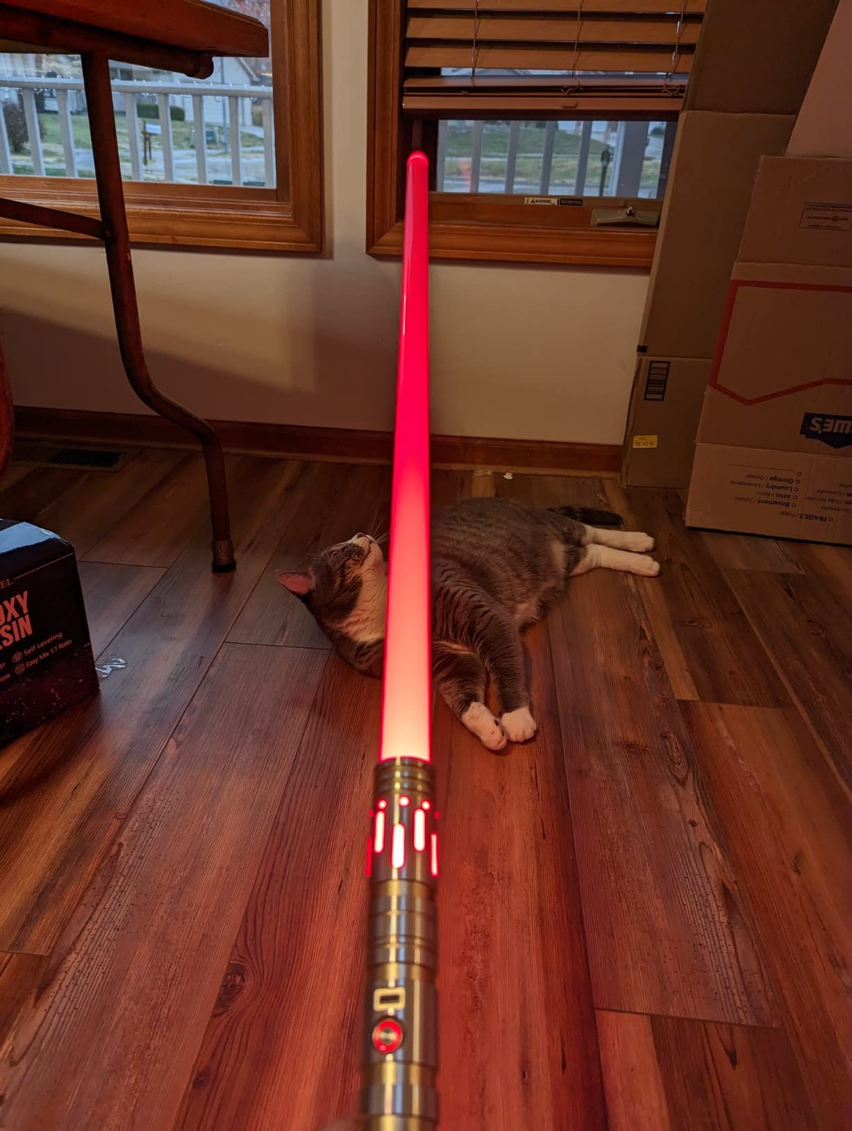 Xenopixel Lightsaber Smooth Swing Custom Fonts Metal Hilt Saber for Adults | 34 Sound Fonts customer photo 1