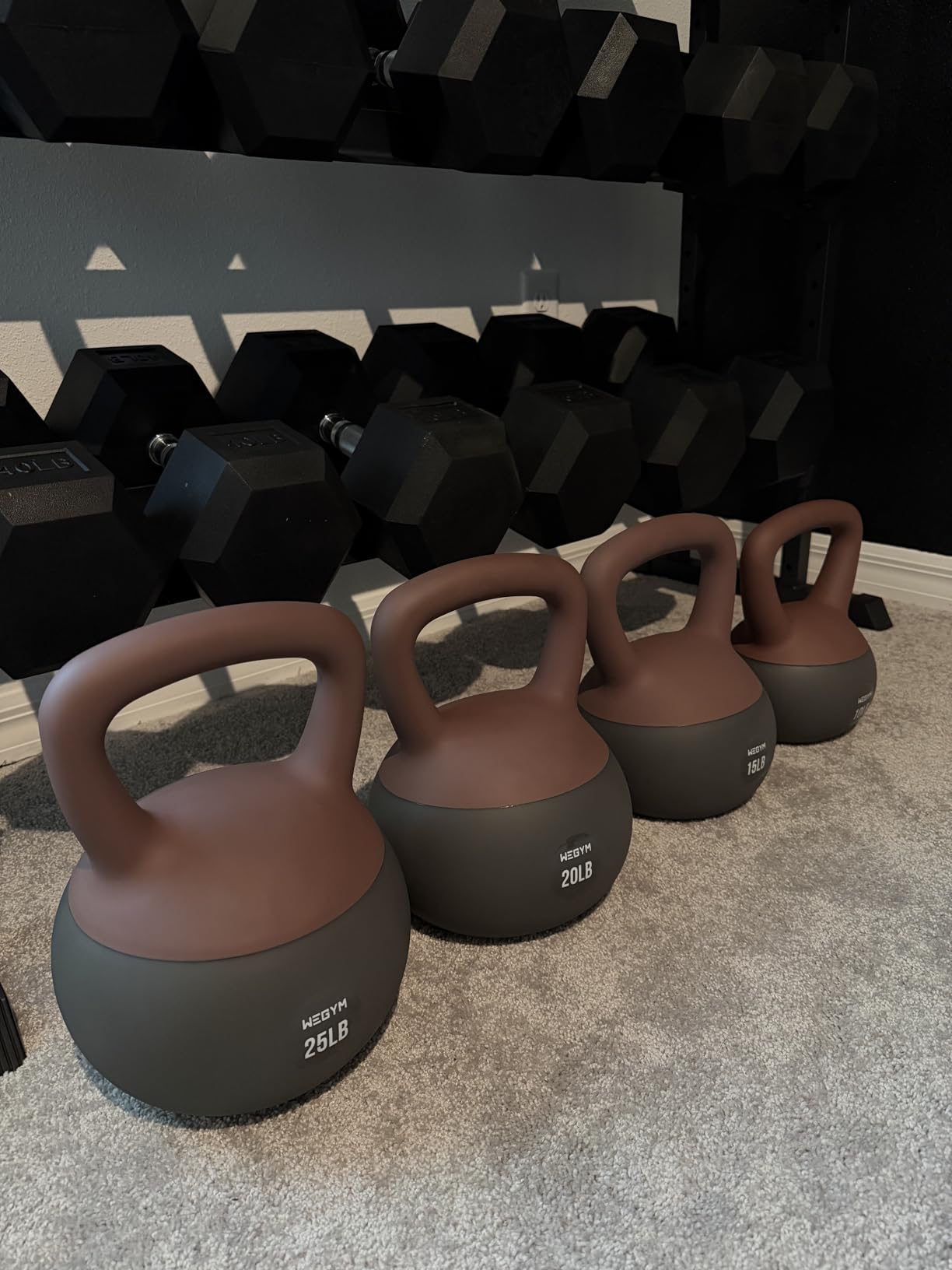 WeGym Soft Kettlebells with Cushioned Impact-Resistant Base and Anti-Slip, Wide-Grip Handle for Home Workouts customer photo 1
