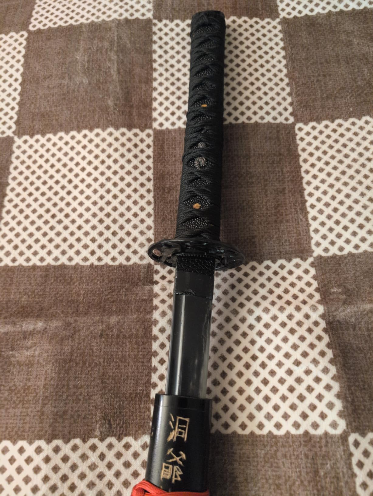 Black Samurai Japanese Sword Katana Swords Hand-Forged customer photo 2