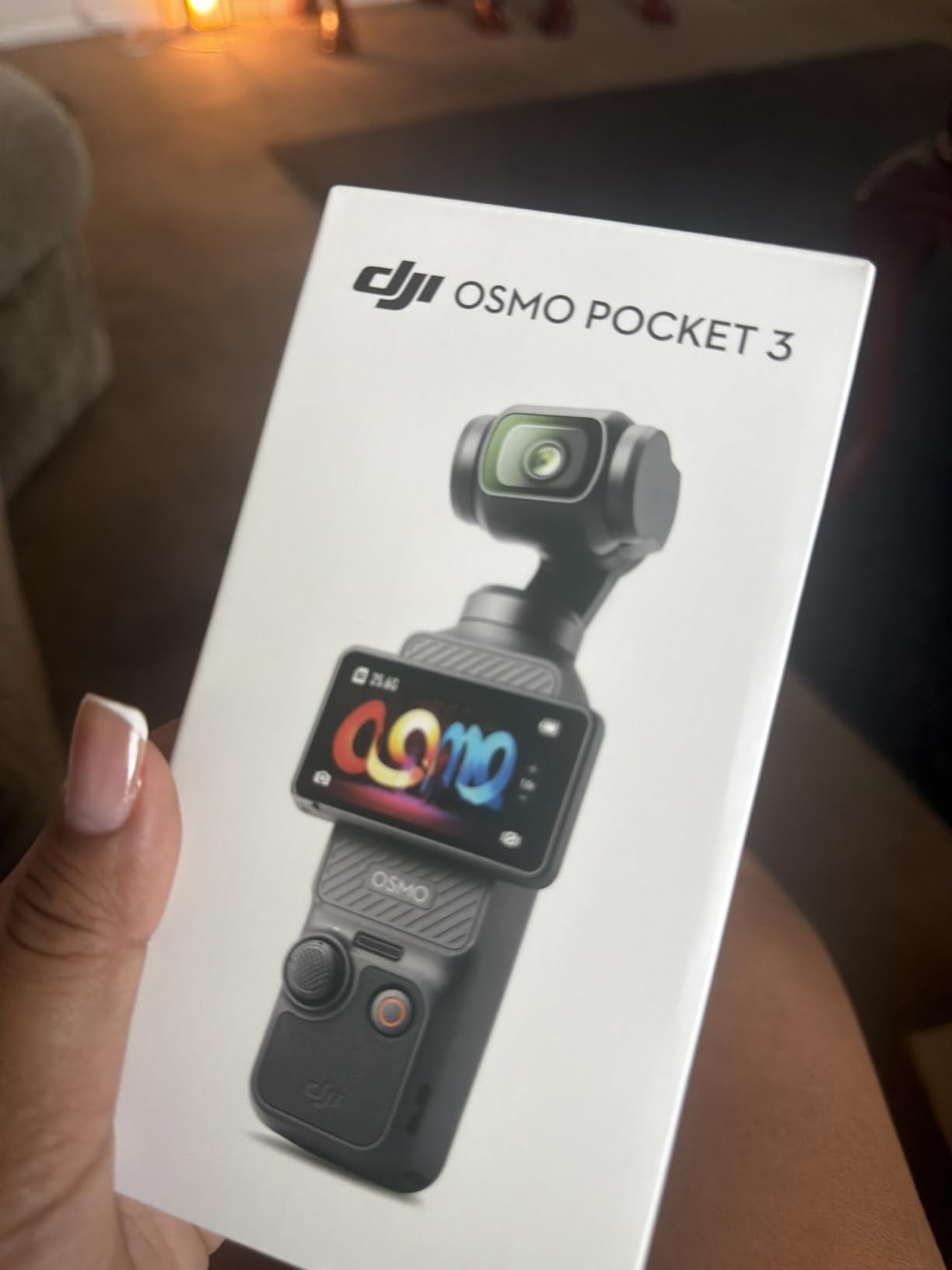 DJI Osmo Pocket 3, Vlogging Cameras with 1'' CMOS & 4K/120fps Vlog Camera, 3-Axis Stabilization, Fast Focusing, Face/Object Tracking, Digital Vlogging Camera for YouTube customer photo 1