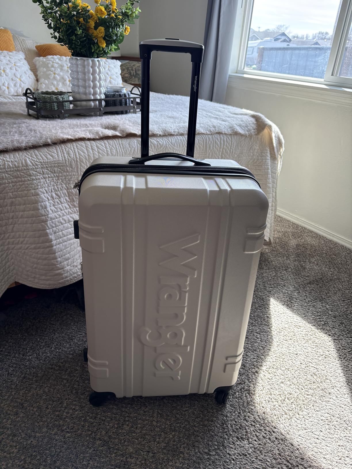 Wrangler 3 Piece Astral Travel Luggage Set, Dark Sapphire customer photo 1