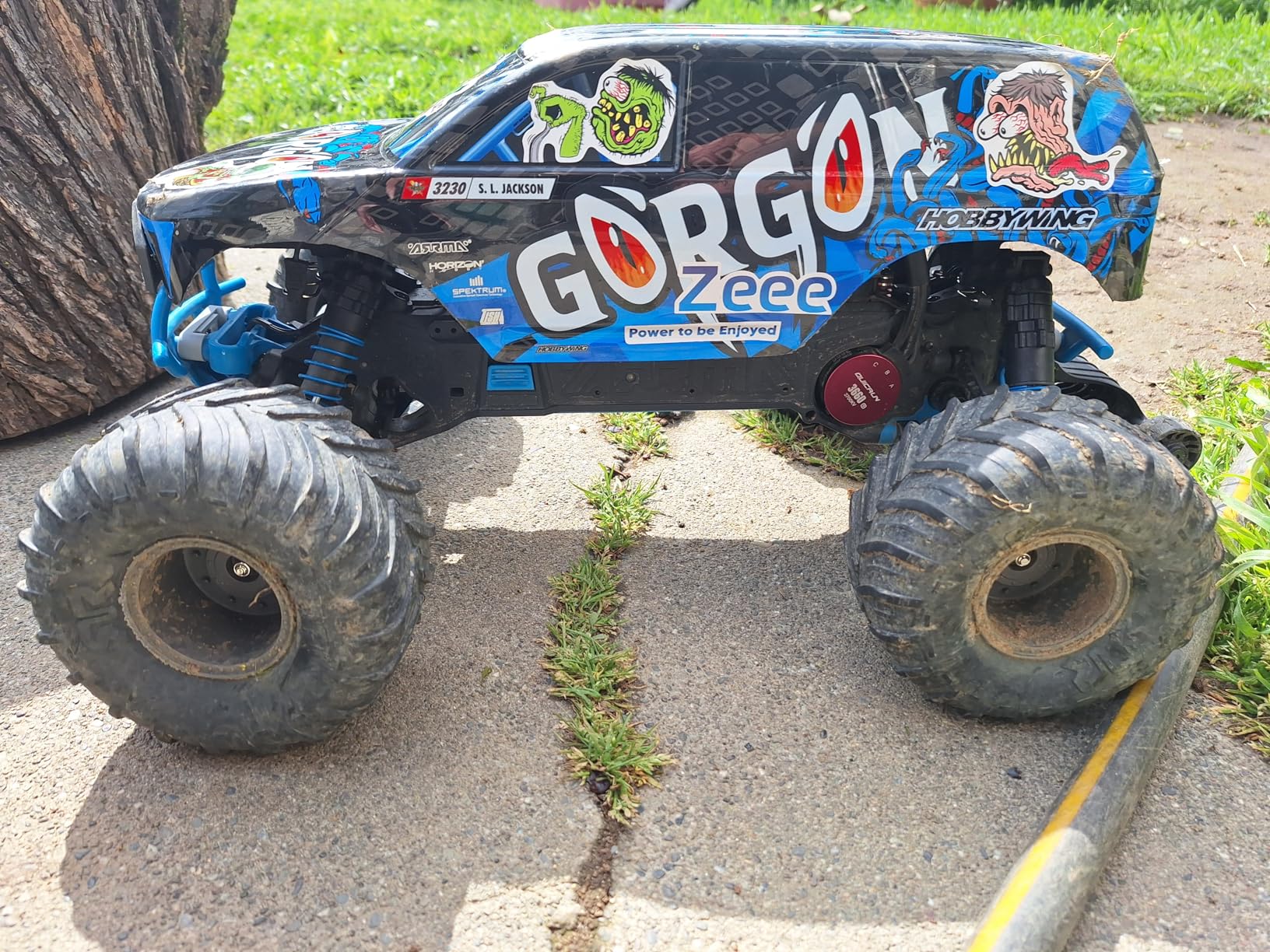 ARRMA RC Truck Gorgon 2 Wheel Drive MT 1:10 RTR (Ready-to-Run Battery and Charger Included) Smart 3300 7C S120 USB Red ARA3230ST2 customer photo 1