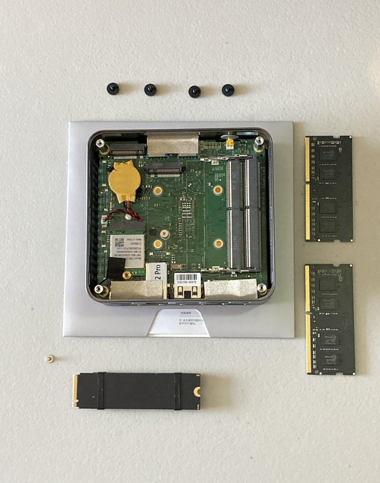 GMKtec Mini PC Intel Core i7-1185G7 (up to 4.8 GHz) 16GB DDR4 512GB SSD Desktop Mini Computers WiFi 6, BT 5.2/ DP, HDMI/RJ45 2.5G/USB4.0 customer photo 2