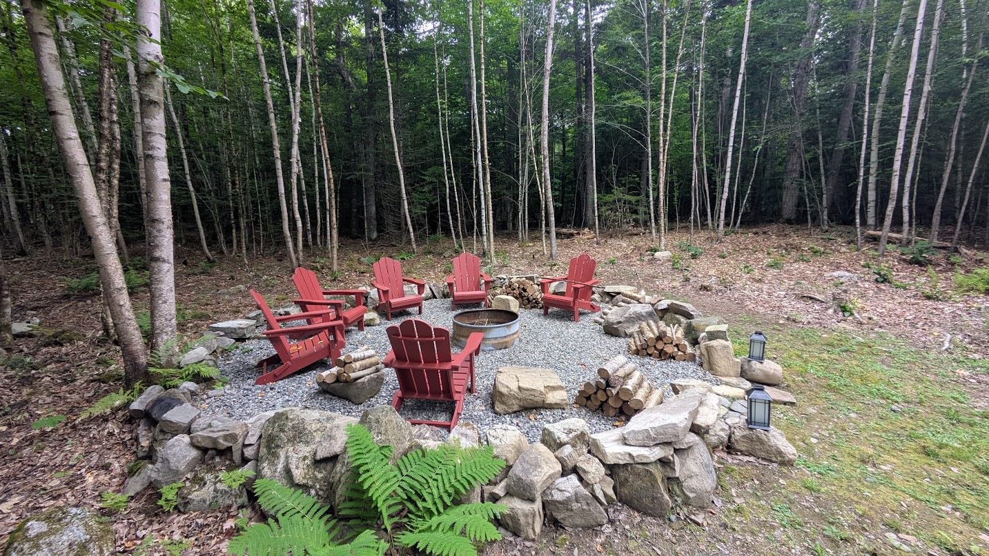 Folding Adirondack Chair, All-Weather HDPE Material, Black, 4 Pack | Wooden Textured Lawn Chair Patio Chairs for Poolside, Backyard, Deck, Fire Pit customer photo 1