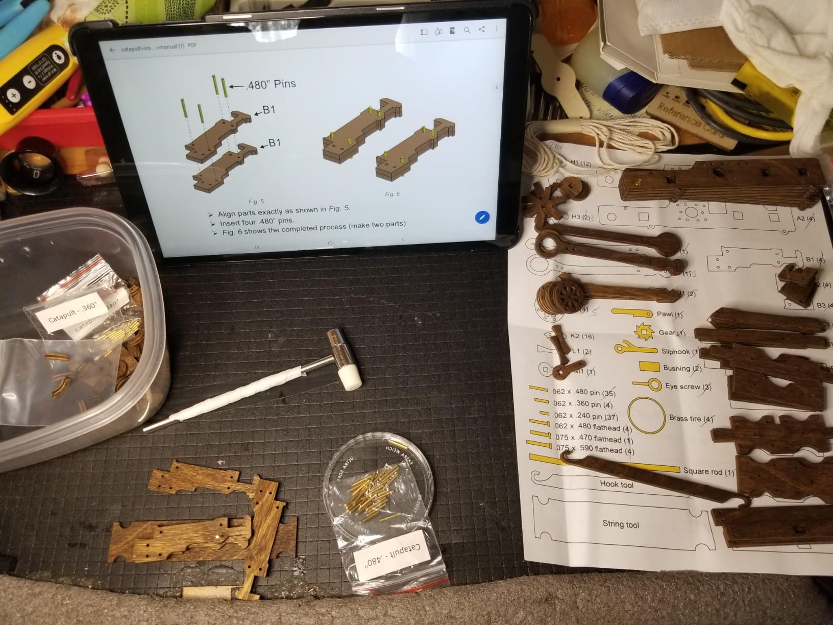 Medieval Kits Catapult Kit - Ralph Payne-Gallwey | Classic Series | 3D Wooden Puzzle customer photo 1