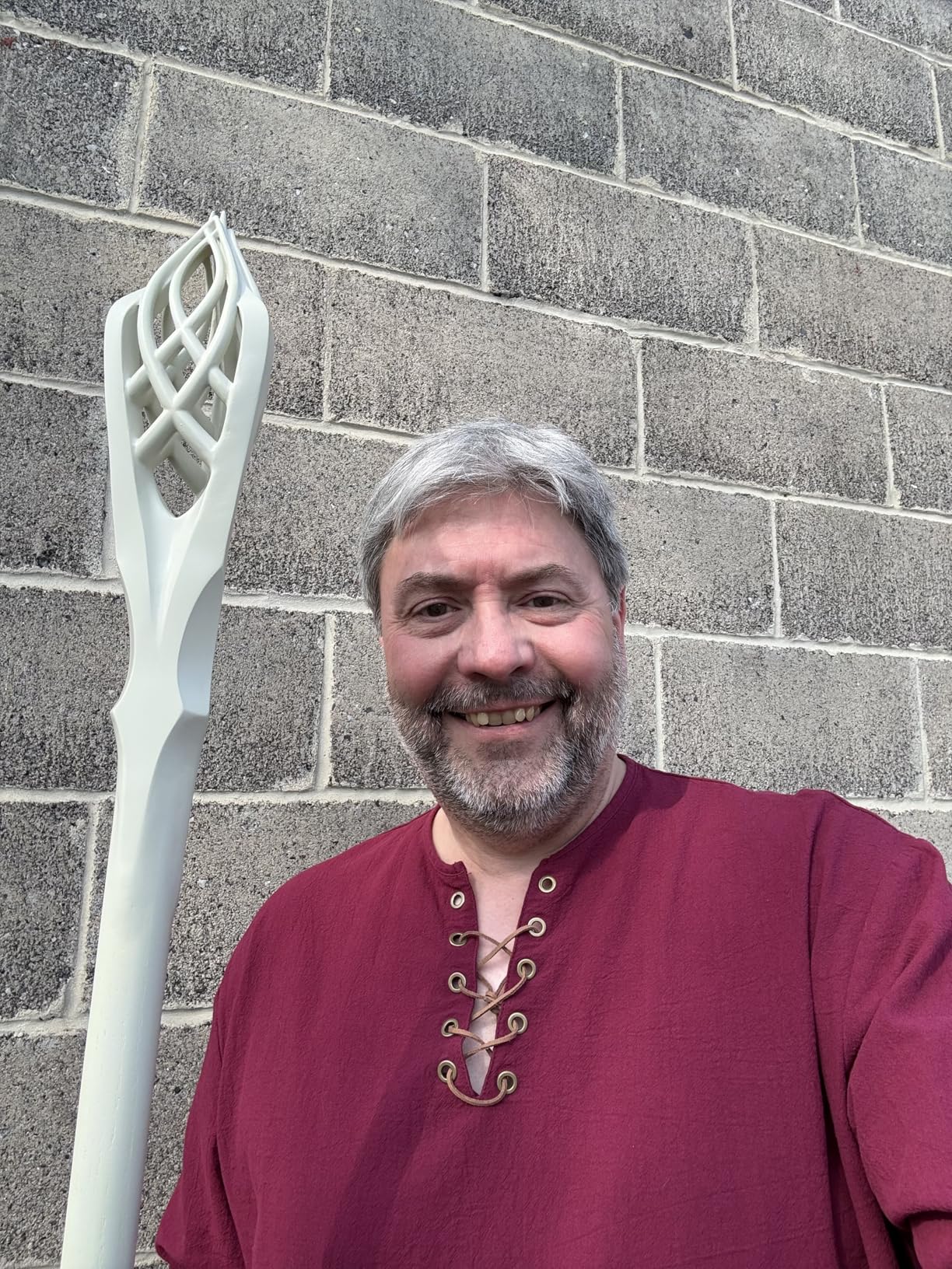 United Cutlery | Lord of The Rings Staff of Gandalf The White | Officially Licensed LOTR Movie Replica | Ethereal Design | Certificate of Authenticity | Display Plaque Included customer photo 1