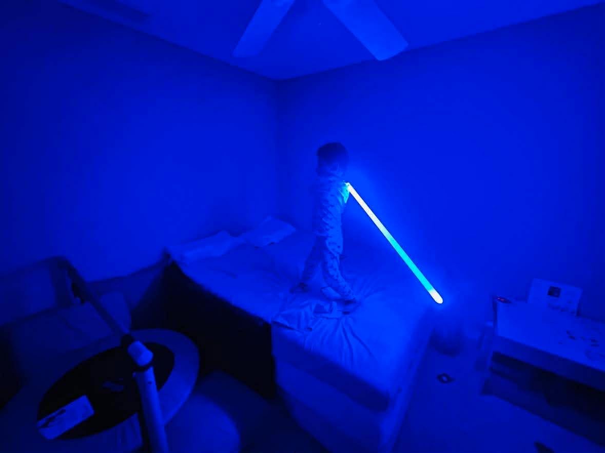 Lightsaber, Dueling Double Light Saber, Metal Hilt Force Fx Rechargeable 2pack Real 20 Colors Length 4 Modes customer photo 1