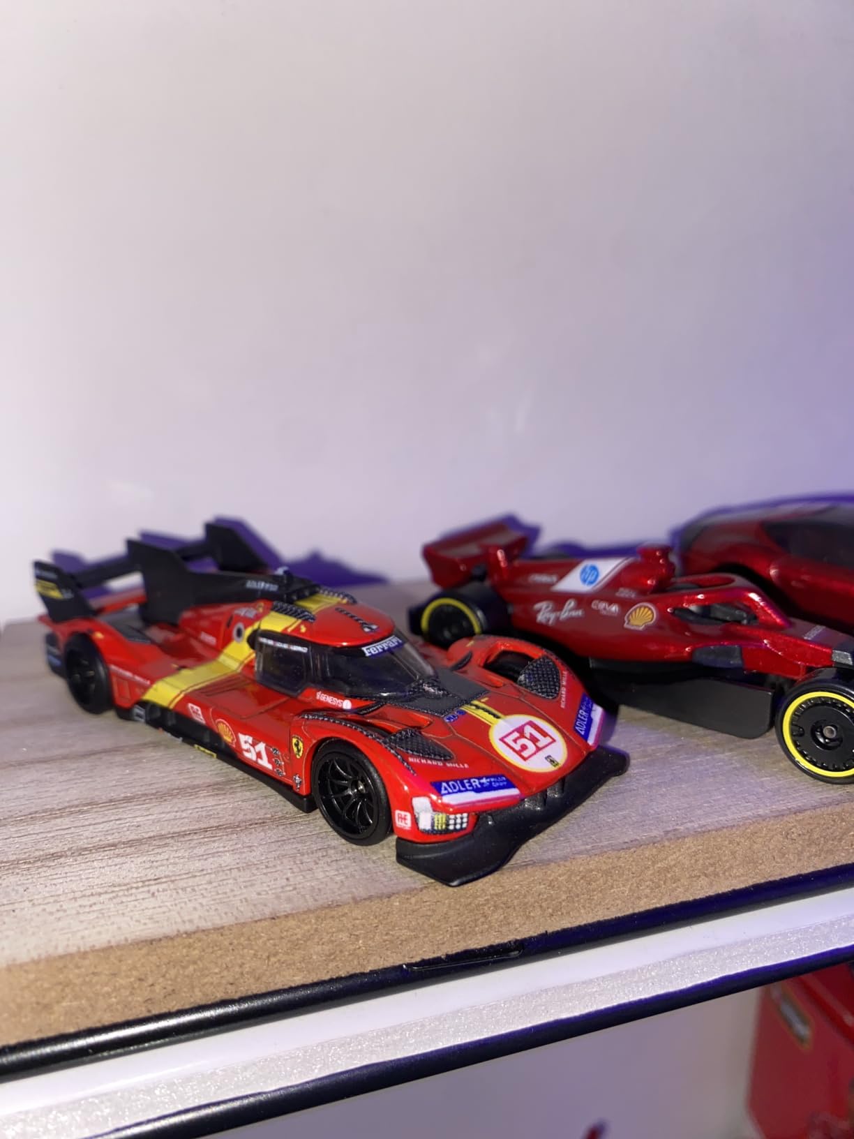 Hot Wheels Premium Car Culture Ferrari 499P Collectible 1:64 Scale Die-Cast Vehicle with Real Riders Tires & Metal/Metal Body & Chassis customer photo 1