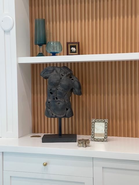 Cynkeyee Greek Male-Torso Bust Statue - Abstract Sculpture | 25.5 Inch, Home Decor, Decorations for Living Room Entryway Home Decor customer photo 2