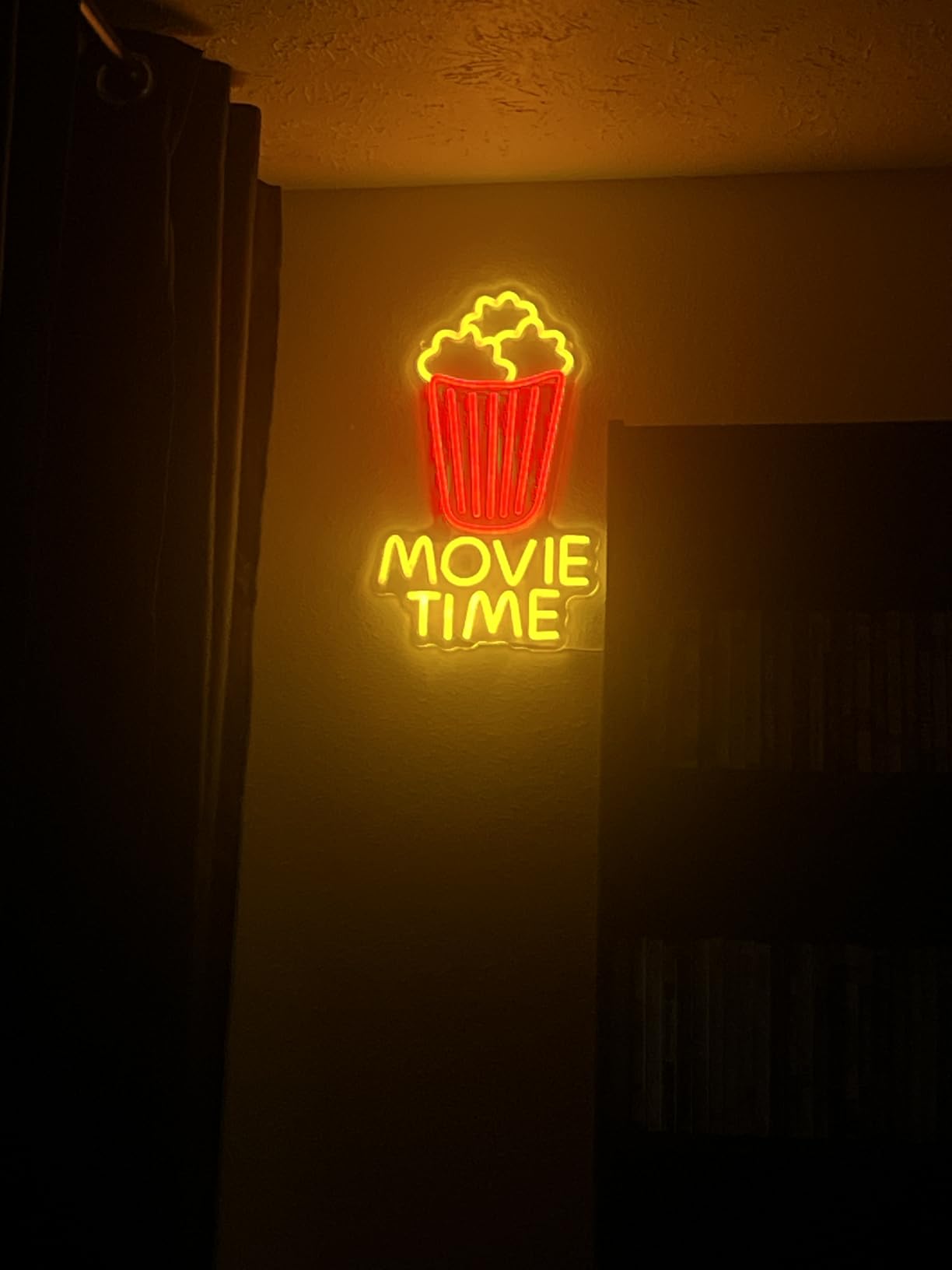 Devil Neon Sign Vampire Neon Sign LED Light Sign Halloween Room Decor | Spooky Halloween Wall Decor with USB Powered LED Lighting for Bedroom, Party and Game Room customer photo 1