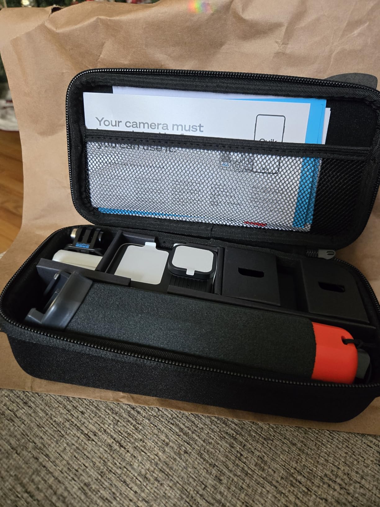 HERO13 Black Accessory Bundle - Includes The Handler, 2 Enduro Batteries, 2 Curved Adhesive Mounts, 64GB SanDisk MicroSD Card, and Carrying Case customer photo 2