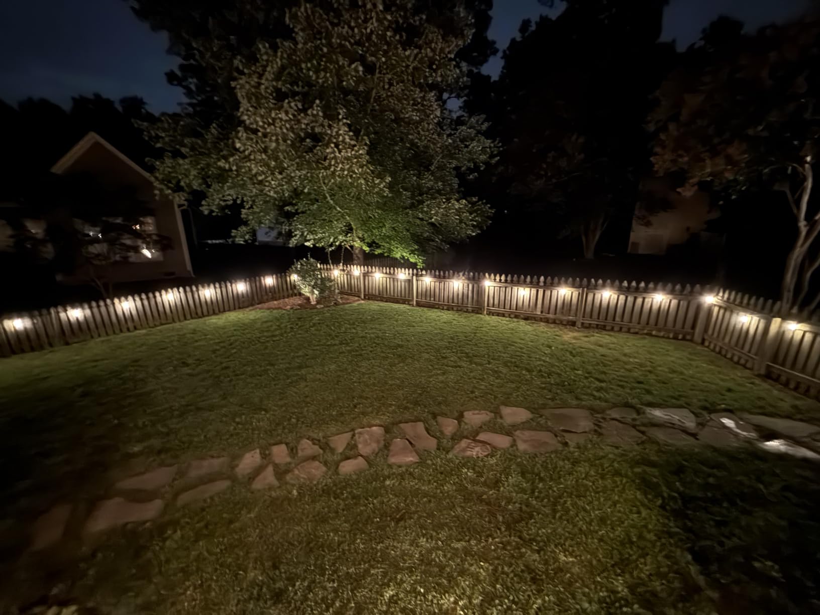 Svater 300 FT Outdoor String Lights, Patio Lights for Outside Waterproof | Shatterproof IP65 LED Bulbs, Commercial Hanging Light for Bistro Cafe Backyard Porch Dimmable, 2700K (100 FT *3) customer photo 2