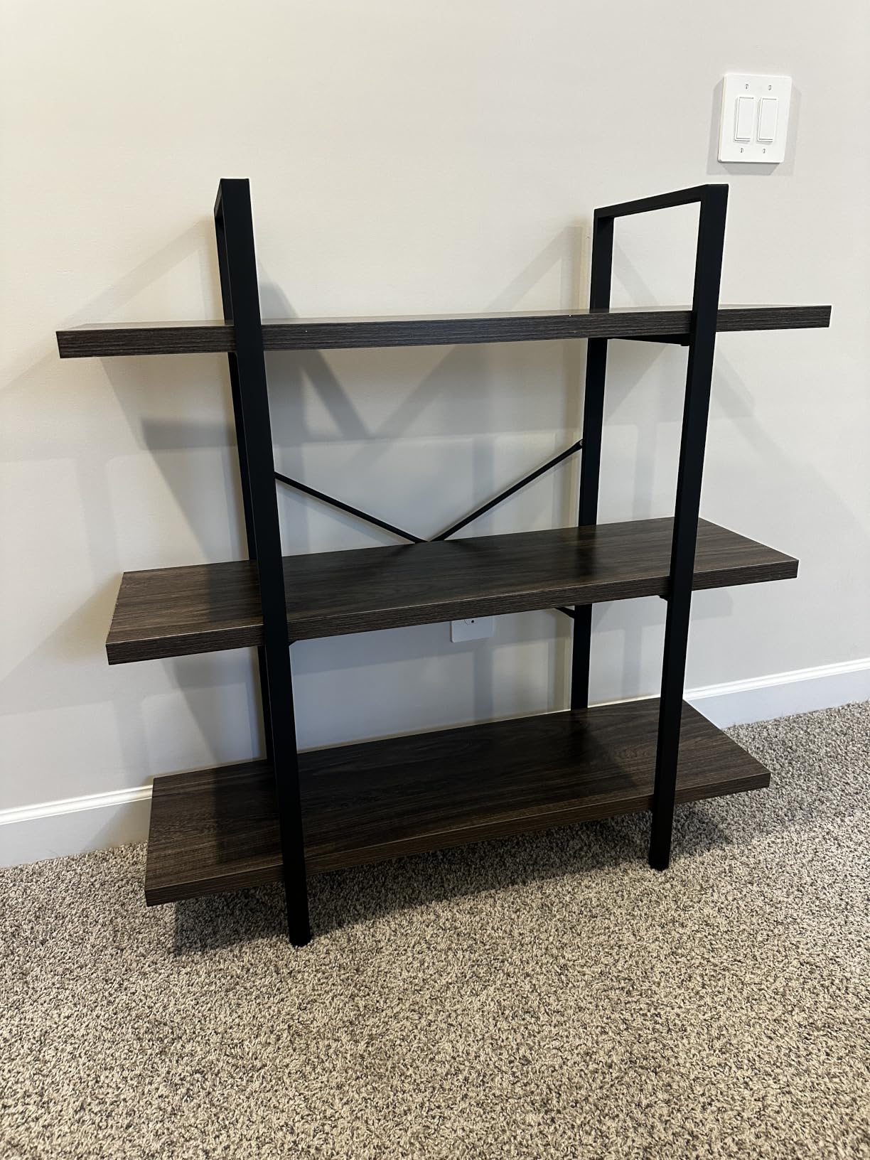 OtterOasis Heavy Duty 5-Tier Industrial Bookcase, 47