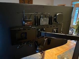 FORGING MOUNT Long Arm TV Wall Mount Heavy Duty TV Mount for 50-90 inch TVs | Heavy Duty Articulating Arm Holds 198 lbs with 43 Inch Long Extension, Fits Flat/Curved Screens, Max VESA 600x400mm customer photo 2