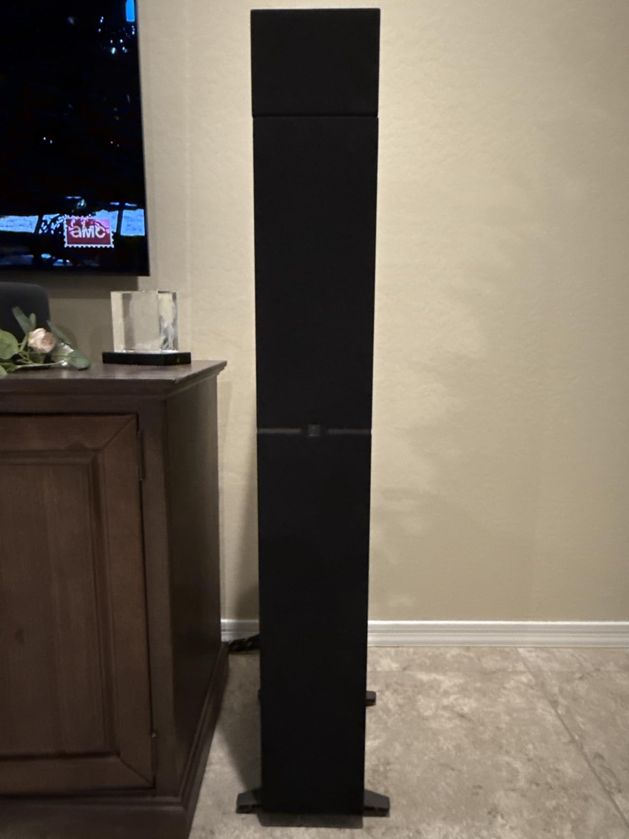 Definitive Technology Dymension DM60 Mid-Size Tower Speaker, Adjustable Bipolar Arrays, 4 BDSS Mid/Bass Woofers & Tweeter, 3XR Architecture with 8