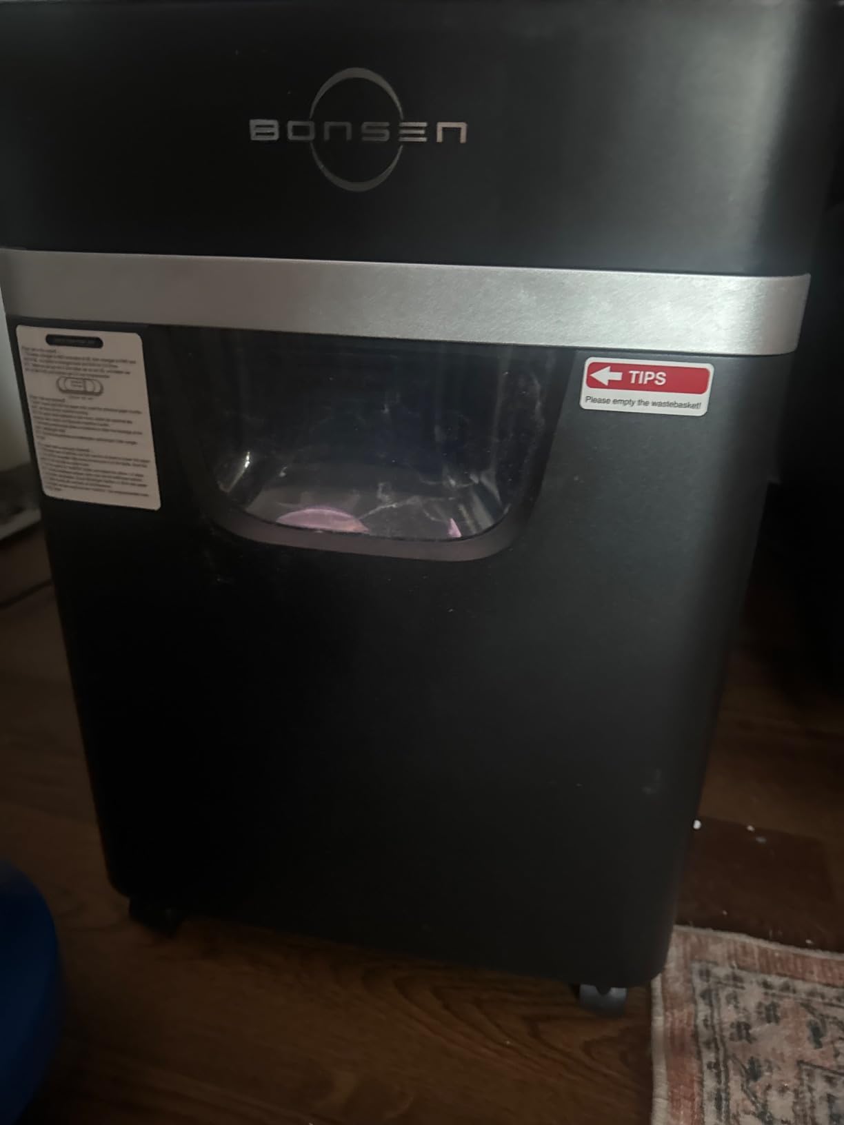 BONSEN 14-Sheet Cross Cut Heavy Duty Paper Shredder for Home Office customer photo 2