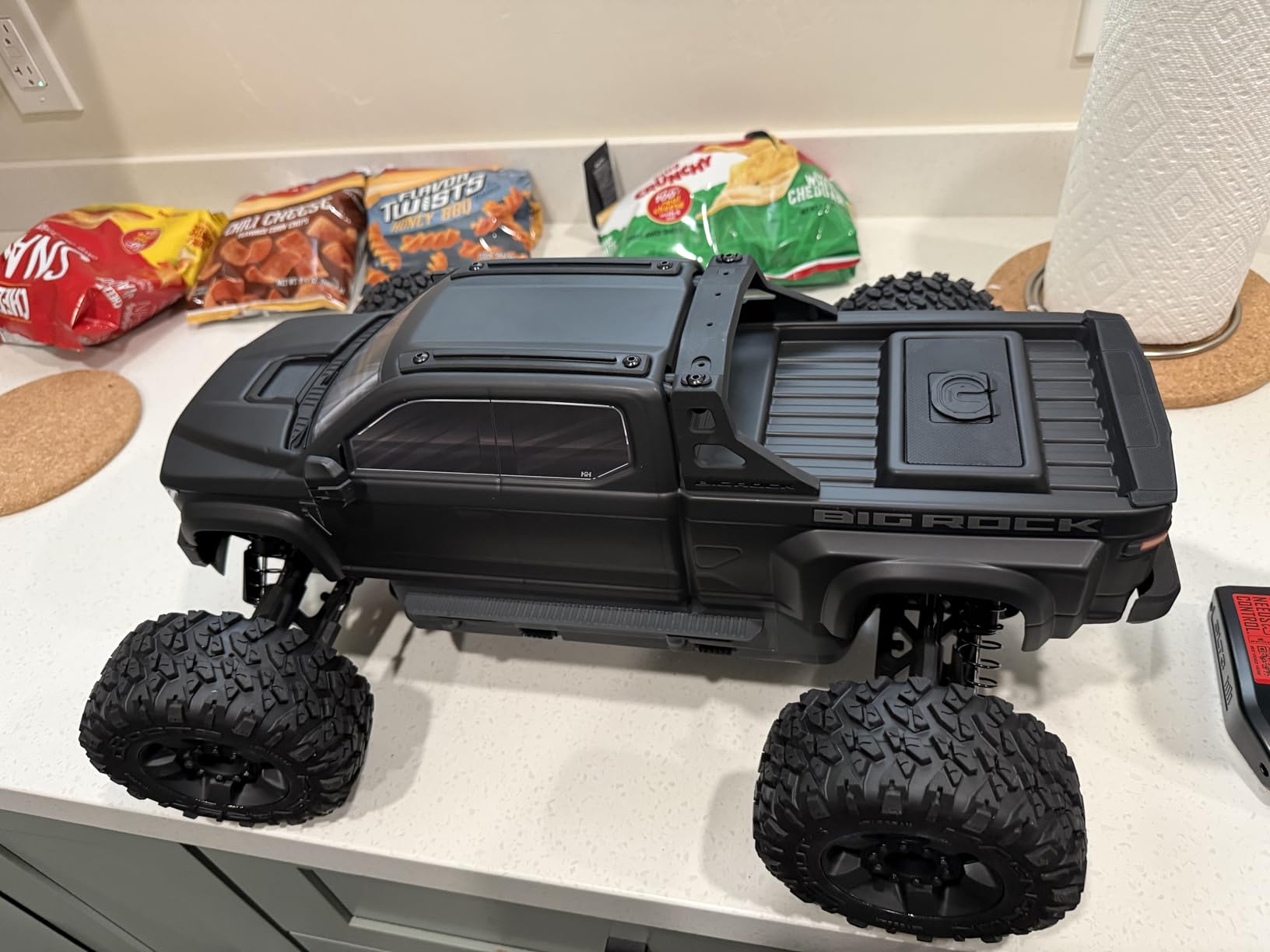 ARRMA RC Truck 1/10 Big Rock 4X4 223S BLX BRUSHLESS Street Truck RTR, Black, ARA4312V4T1 customer photo 2
