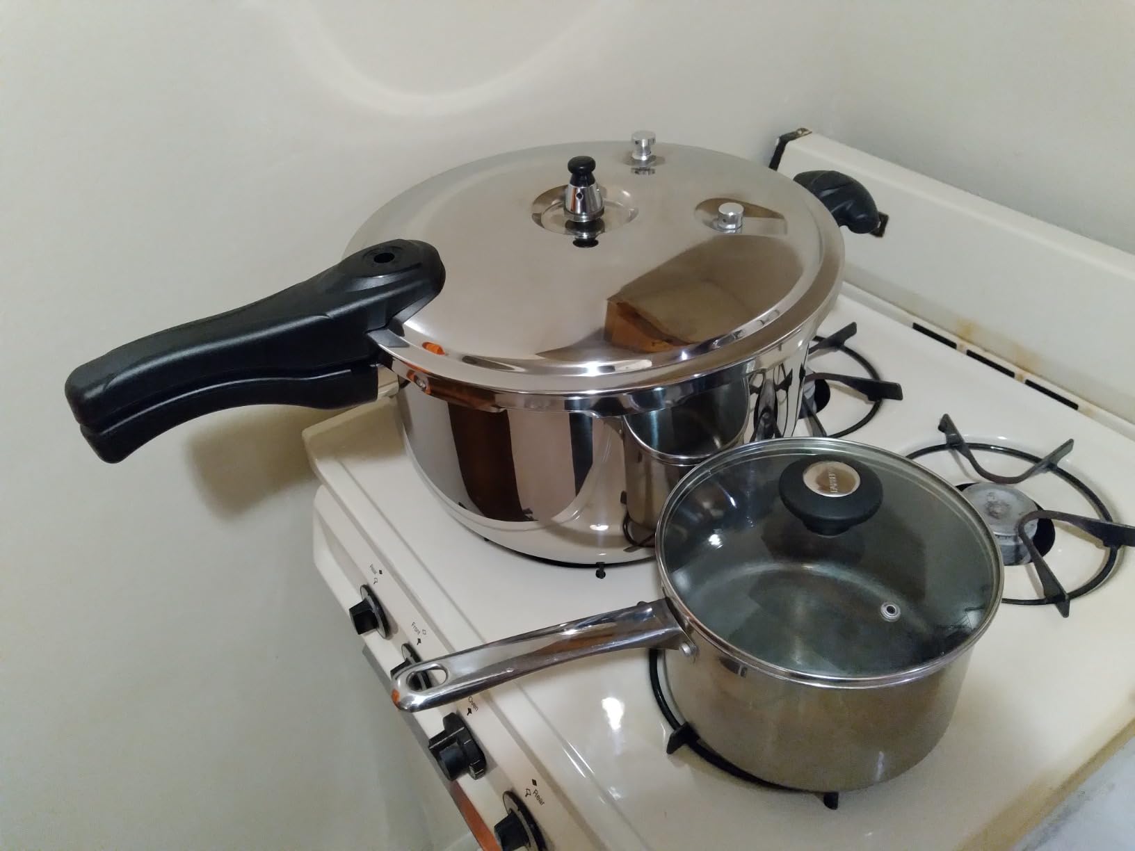 WantJoin Pressure Cooker, 11 Quart Stainless Steel Pressure Canner, Induction Compatible customer photo 2