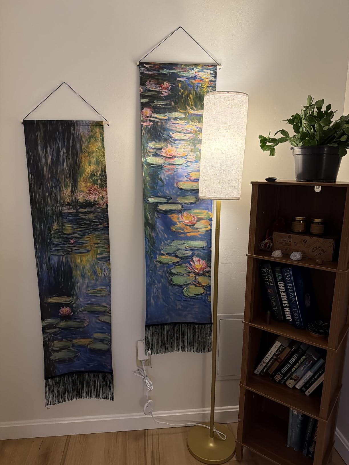 PLIGREAT 2 Pack Fantasy Weapons Vertical Tapestry Swords Aesthetic Wall Hanging for Bedroom Bathroom Living Room Vintage Long Narrow Wall Hanging Dorm Room Home Art Decor customer photo 1