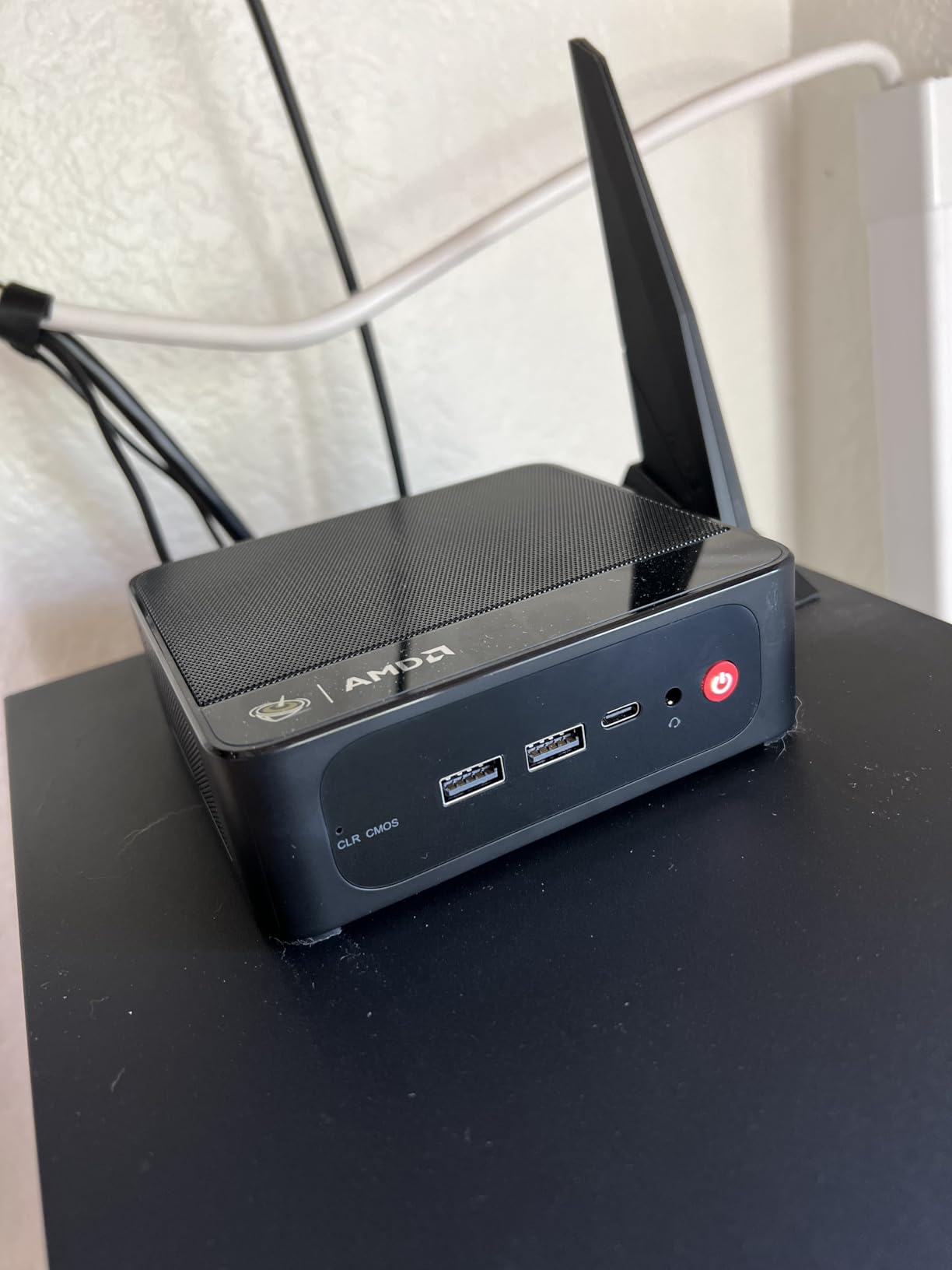 Beelink SER5 MAX Mini PC,AMD Ryzen 7 7735HS(8C/16T,up to 4.75 GHz),Mini Computer 24GB LPDDR5 RAM 500GB SSD Graphics 12 core 2200 MHz,Support 4K Triple Display/HDMI+DP+Type-C/Wifi6/BT5.4/USB3.2 customer photo 1