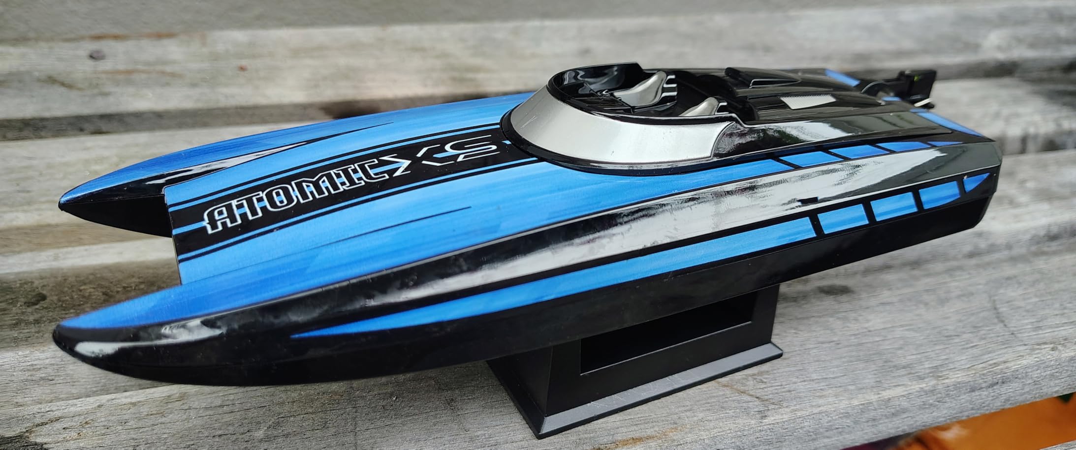 volantexrc RC Boat, High Speed Remote Control Boats for Beginners, AtomicXS, 30+MPH, 2 Batteries, Reverse Function customer photo 2
