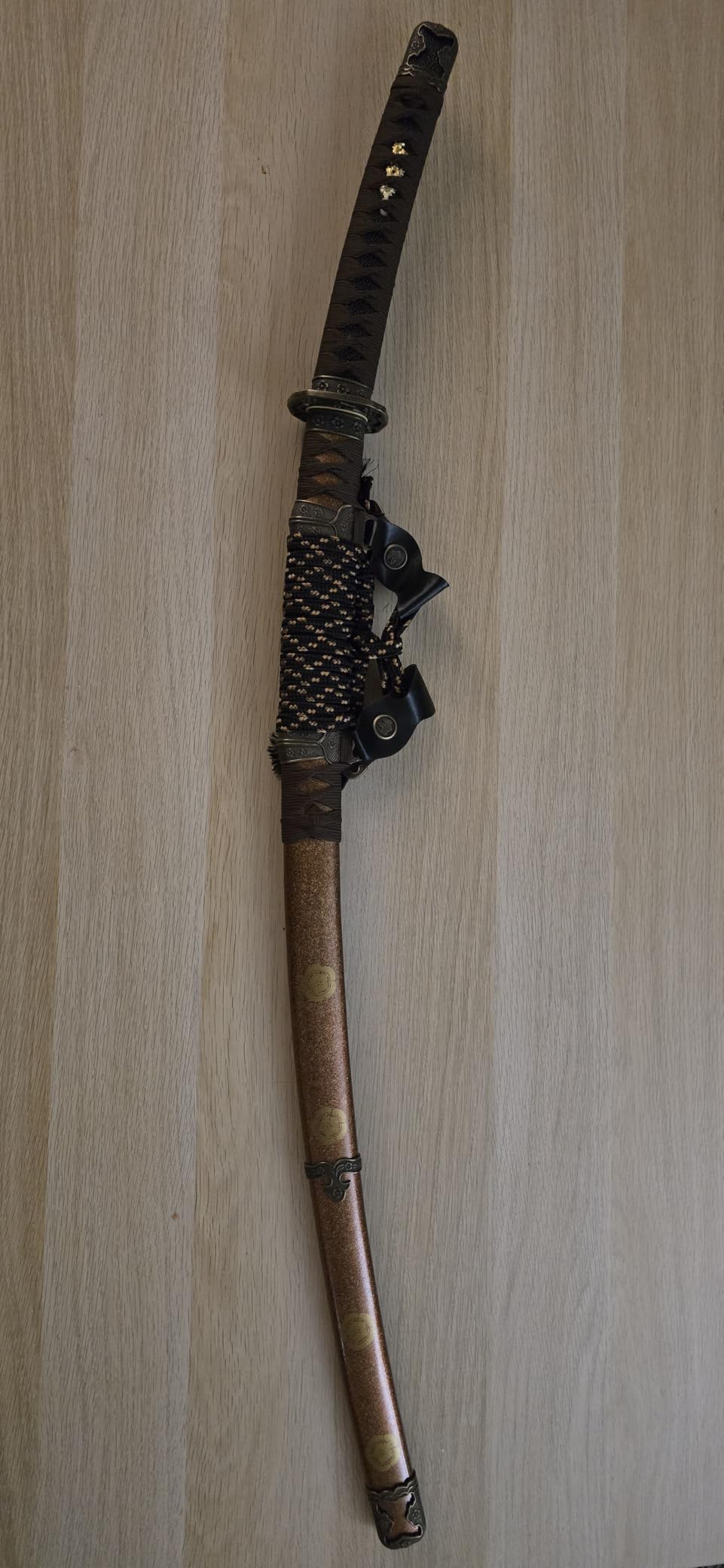 41 Inch Handmade Japanese Tachi Katana Sword T10 Carbon Steel Real Hamon | Collectible, Martial Arts Practice, Cosplay customer photo 1