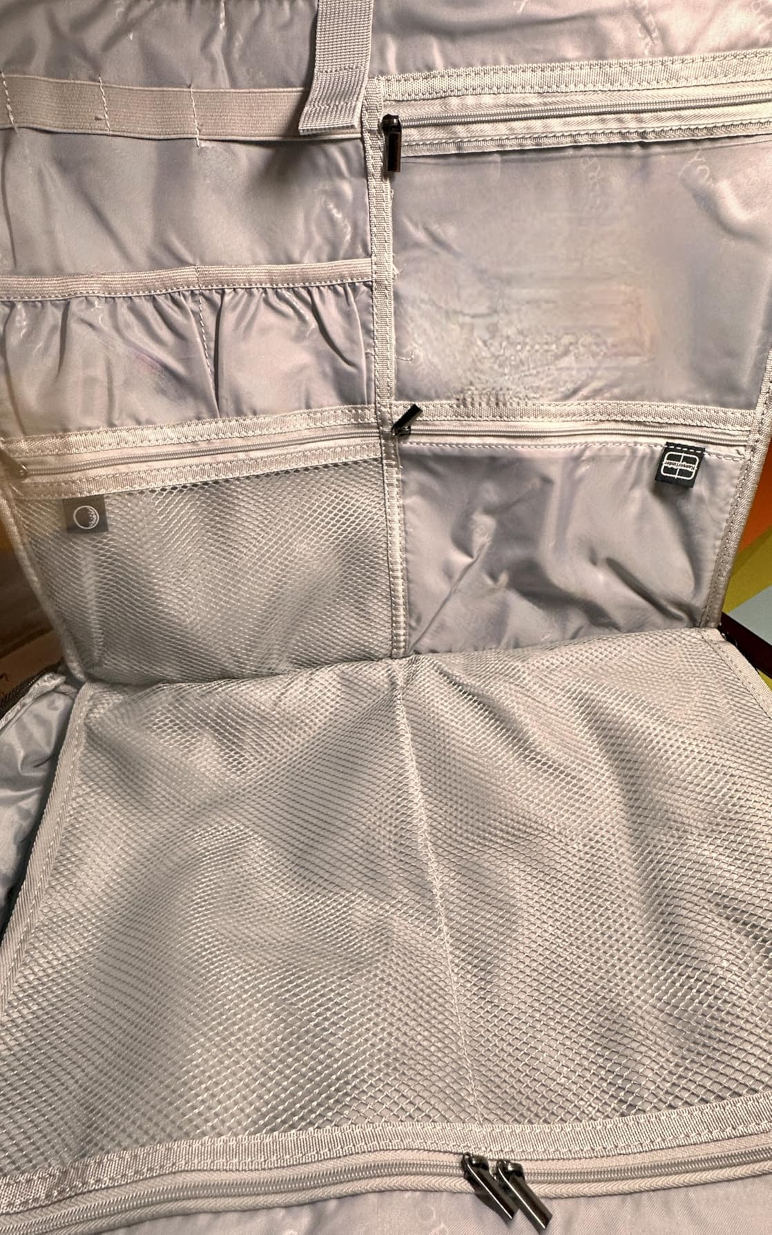 YOREPEK Upgraded Golf Trunk Organizer with Removable Insulated Pouch | Golf Gifts for Men, Golf Organizer with Dust-Proof Protective Layer, Multi-Compartment fit 2 Pairs of Shoes, Golfing Stuff customer photo 2