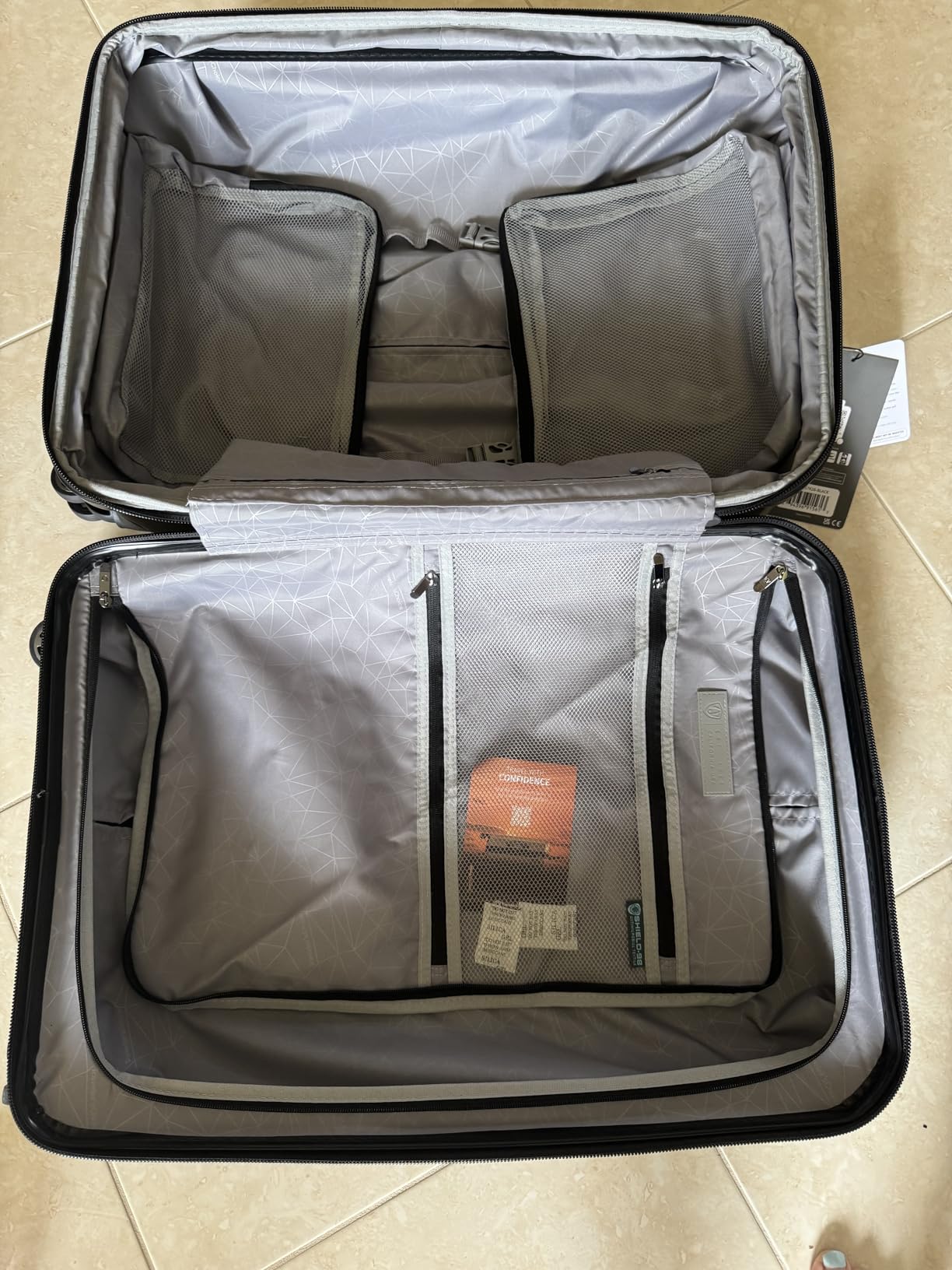 Traveler's Choice Pagosa Hardshell Expandable Luggage with Spinner Wheels, Mauve, 3-Piece Set (22/27/30) customer photo 2