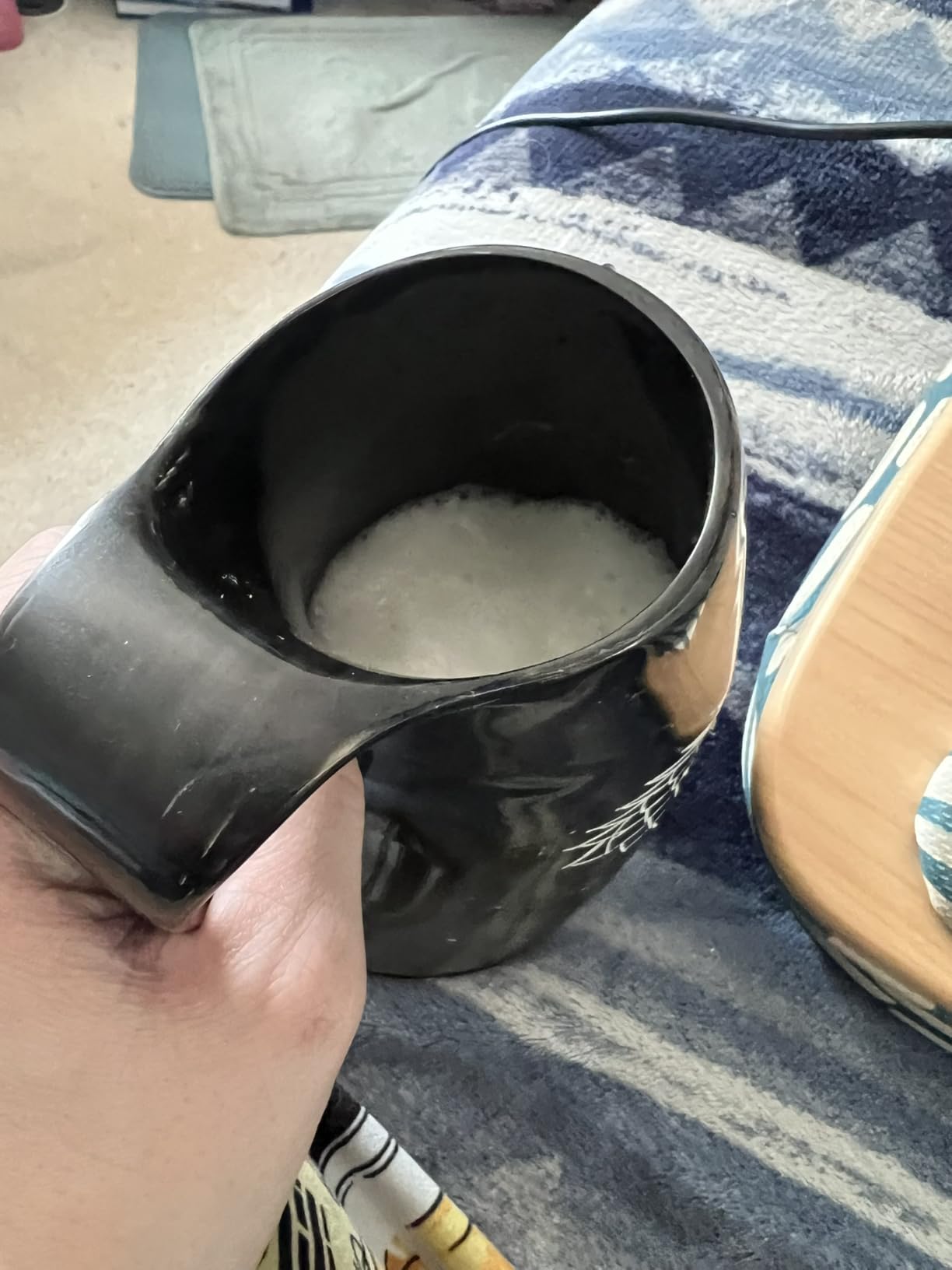 Wolf Design Viking Wooden Mug Set 16-20 oz | Wood Cup and Shot Glass with Wood Bottle Opener Burlap | 100% Natural Wood Tankard | Unique Gift | For Beer, Ale, Mead customer photo 2