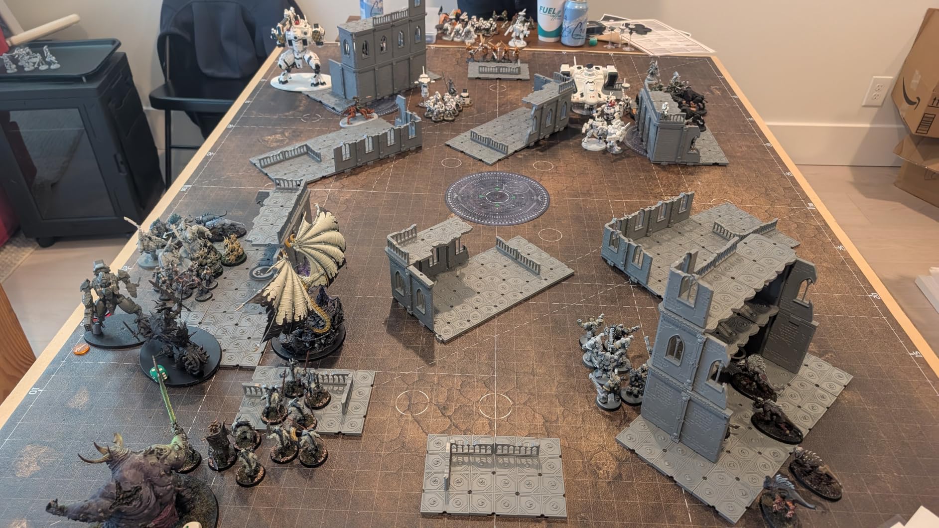AliKids Modular Terrain Ruin for Wargame WH40K, Compatible with WTC & GW, HIPS Plastic Injection Molding (Full-Table Set - 2,400 Parts) customer photo 1