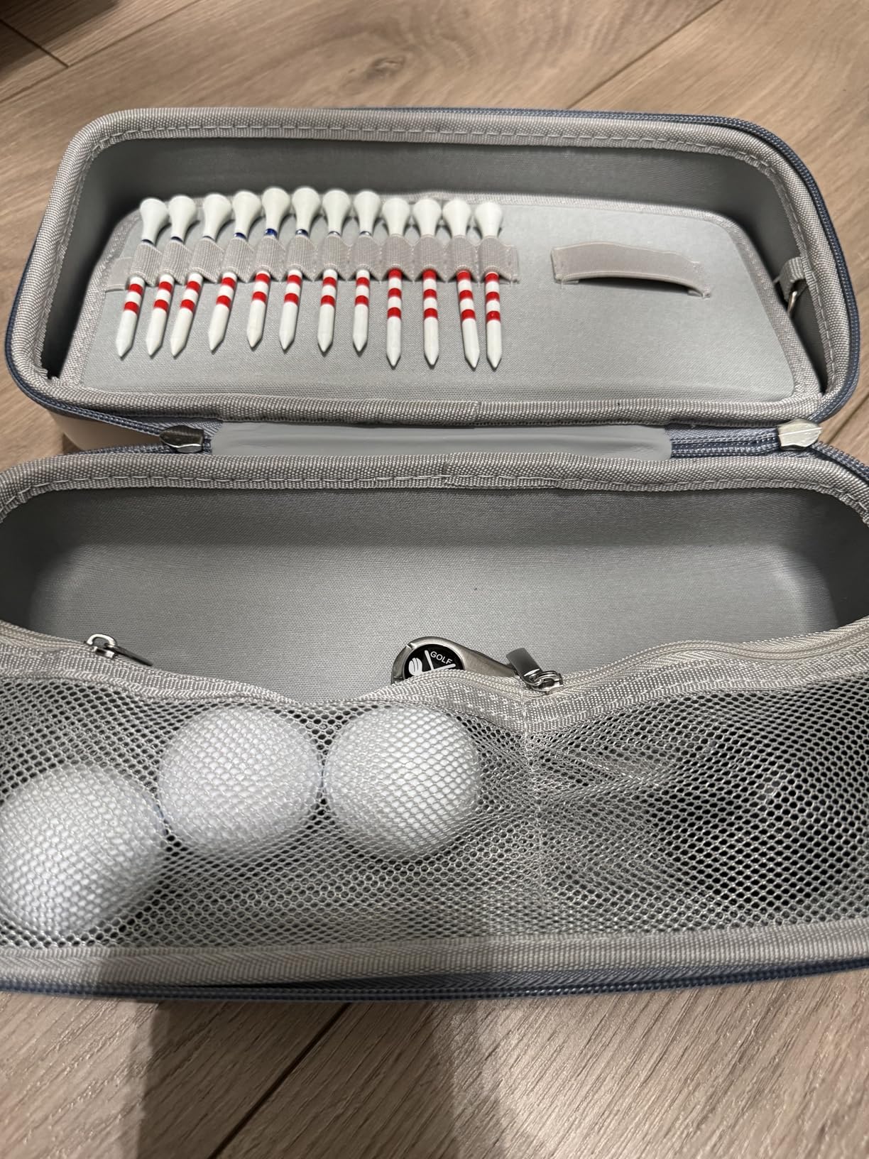 Golf Gifts for Golfers Men Women, 23Pcs Golf Accessories Kit Must Have Golf Balls Tees Glove Holder Ball Liner Pen Divot Repair Tool Score Counter, DIY Gift for Birthday Mother's Day Father's Day customer photo 2