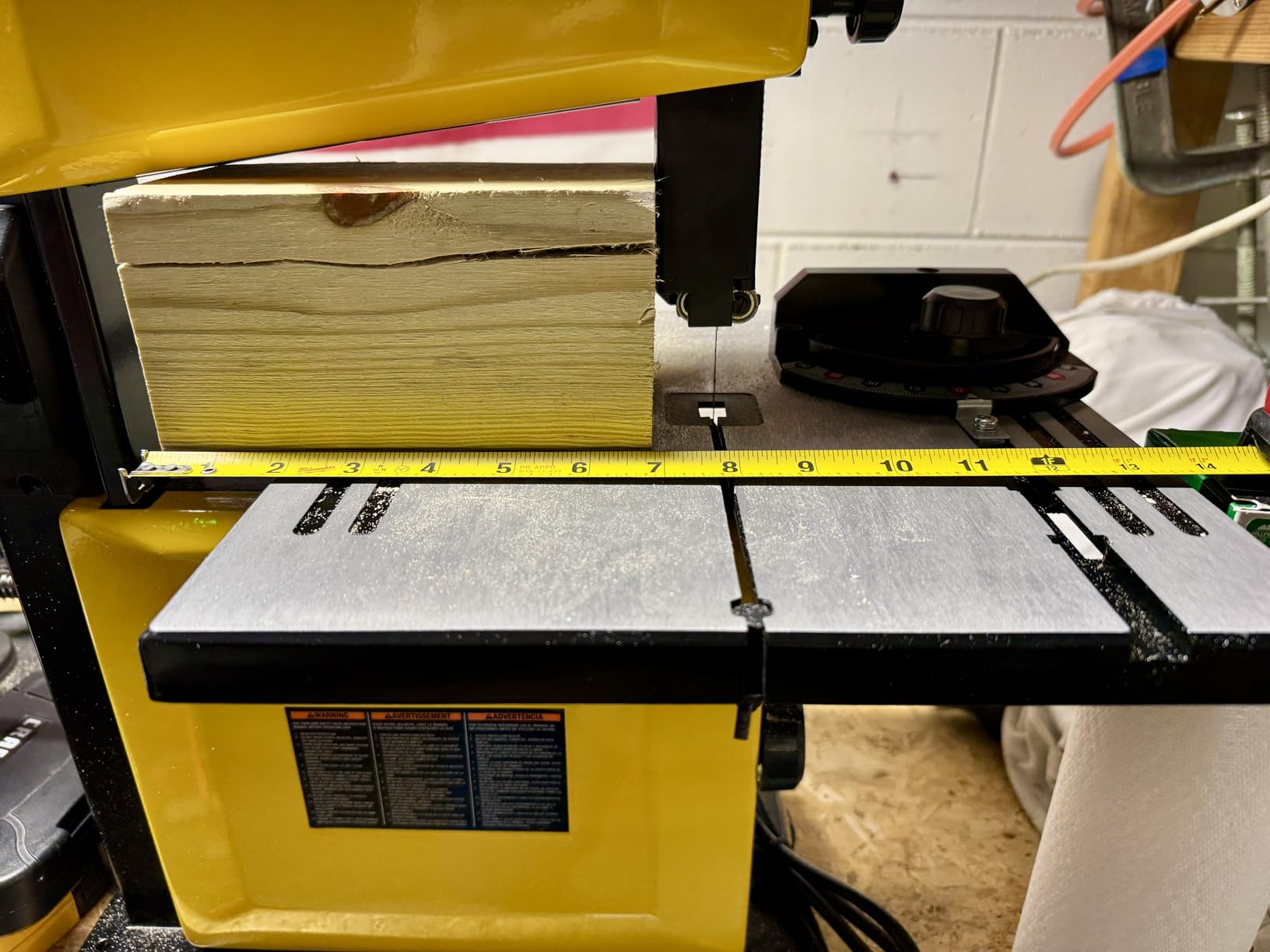 WOODSKIL 10-Inch Benchtop Bandsaw with Stand, 3.4A Dual-Speed Band Saw customer photo 1