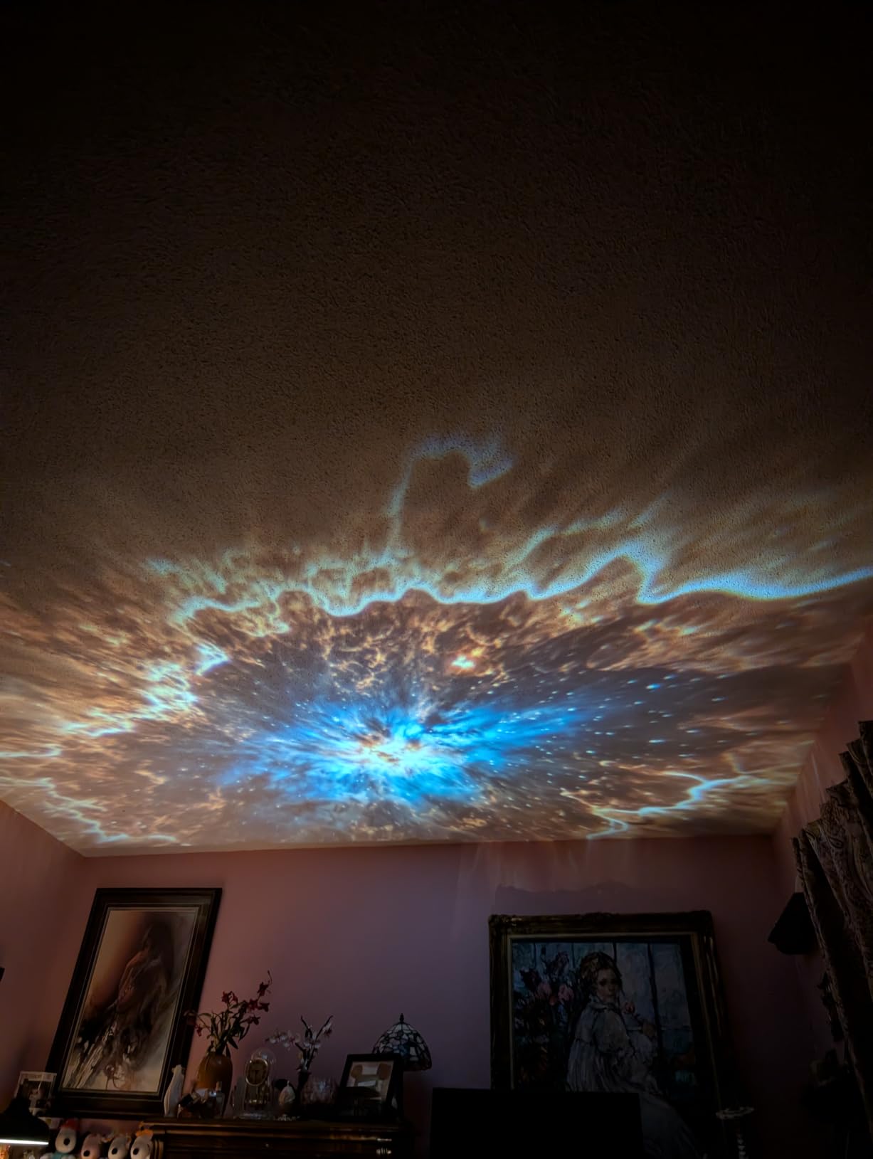 Rossetta 3D Projector with 60 Scenes, Galaxy Star Projector for Room Decor customer photo 1