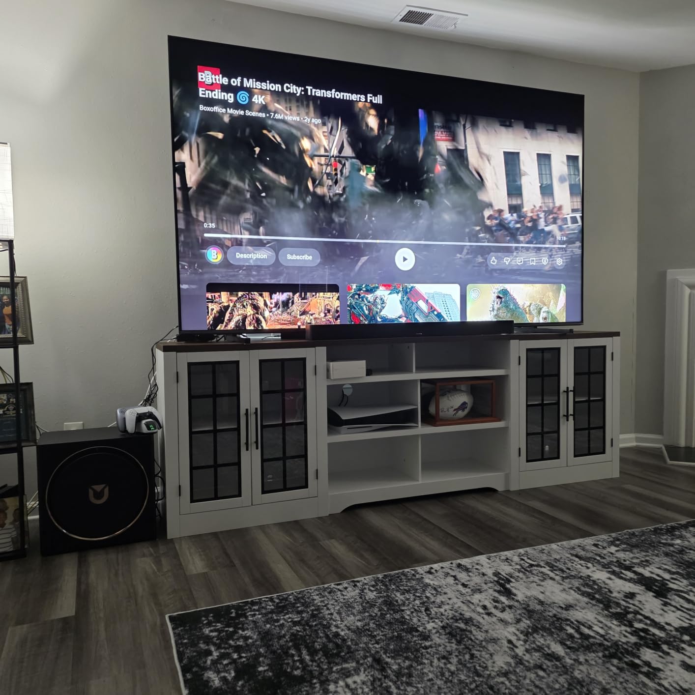 ULTIMEA Skywave X70 7.1.4ch Professional Wireless Surround Sound System for TV w/Dolby Atmos, 980W Sound Bar with 10