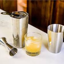 Mwellewm Cocktail Shaker Set, Boston Shakers Bartending Professional Bartender Kit Bartender Beginner Mixed Alcohol Martini Shaker Tins Tool for Bar Drink customer photo 2