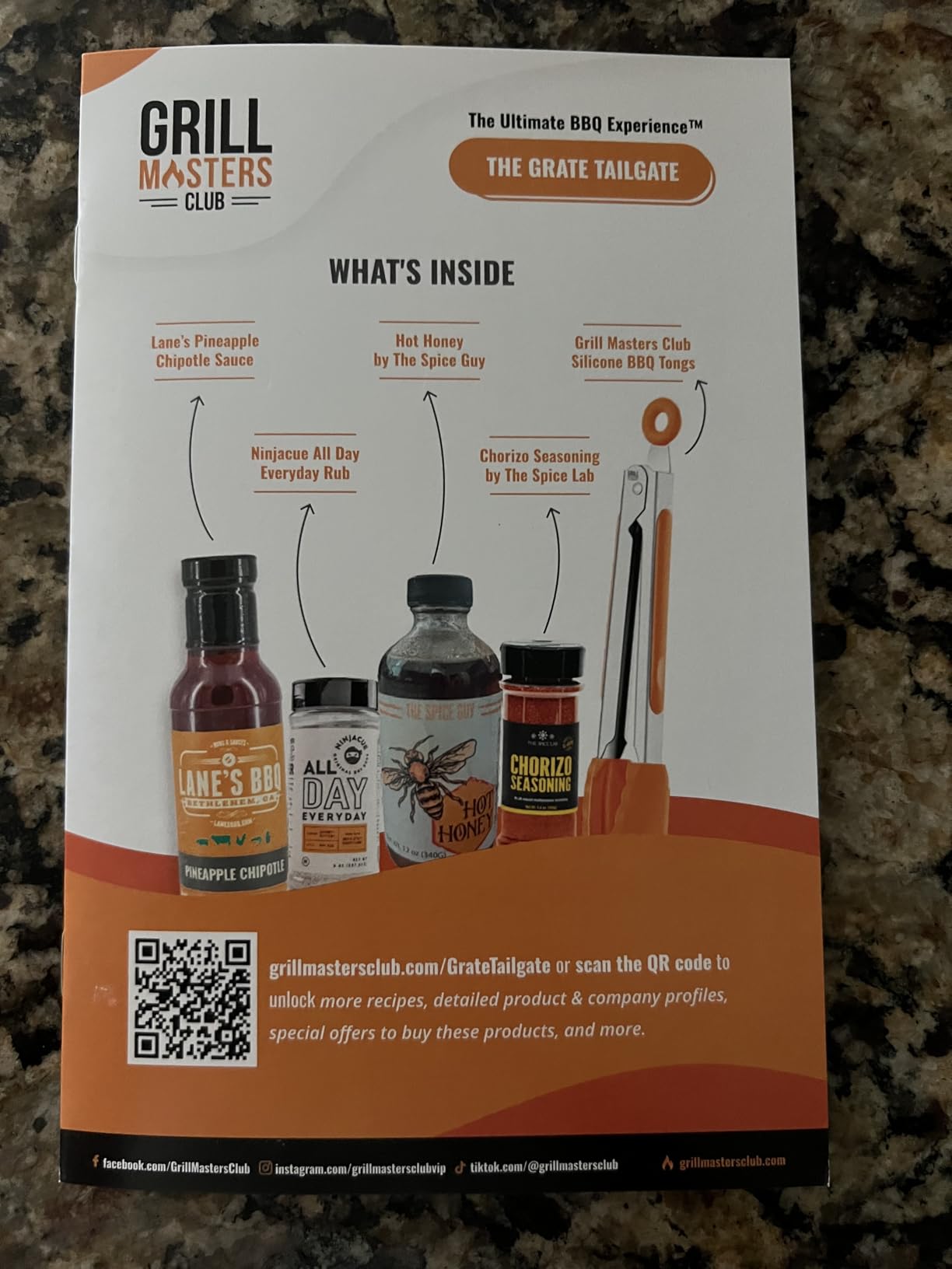 Grill Masters Club The Grate Tailgate BBQ Box | Premium BBQ Spices Sauces, and Seasoning for the Ultimate Grill Master | Essential for Cooking, Grilling, and Smoking | Perfect Grill Gift for Men & Women customer photo 2
