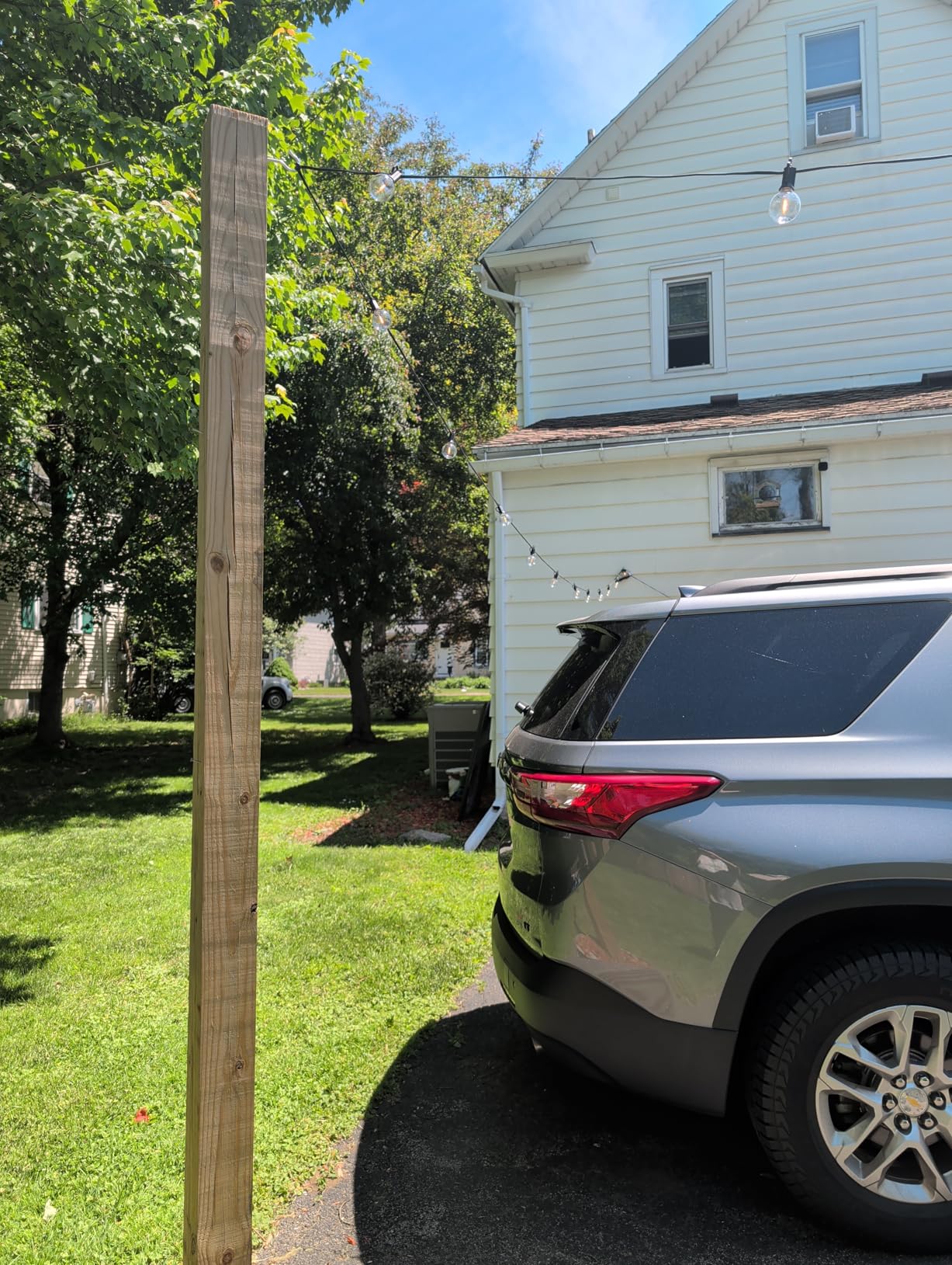 100FT 52 LED Bulbs Outdoor String Lights, G40 Shatterproof String Lights, IP65 Waterproof Connectable Outside Patio Light for Backyard Porch Balcony Garden Decor Christmas Camping Gazebo customer photo 2