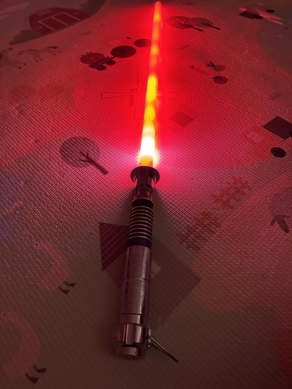 Pixel Lightsaber Pro - 34 Sound Fonts & 16 Colors - Smooth Swing Realistic Lightsabers with Upgrade APP & Motion Control, Metal Hilt Force FX Light Saber for Dueling, Cosplay, Collectors, Gifts customer photo 1