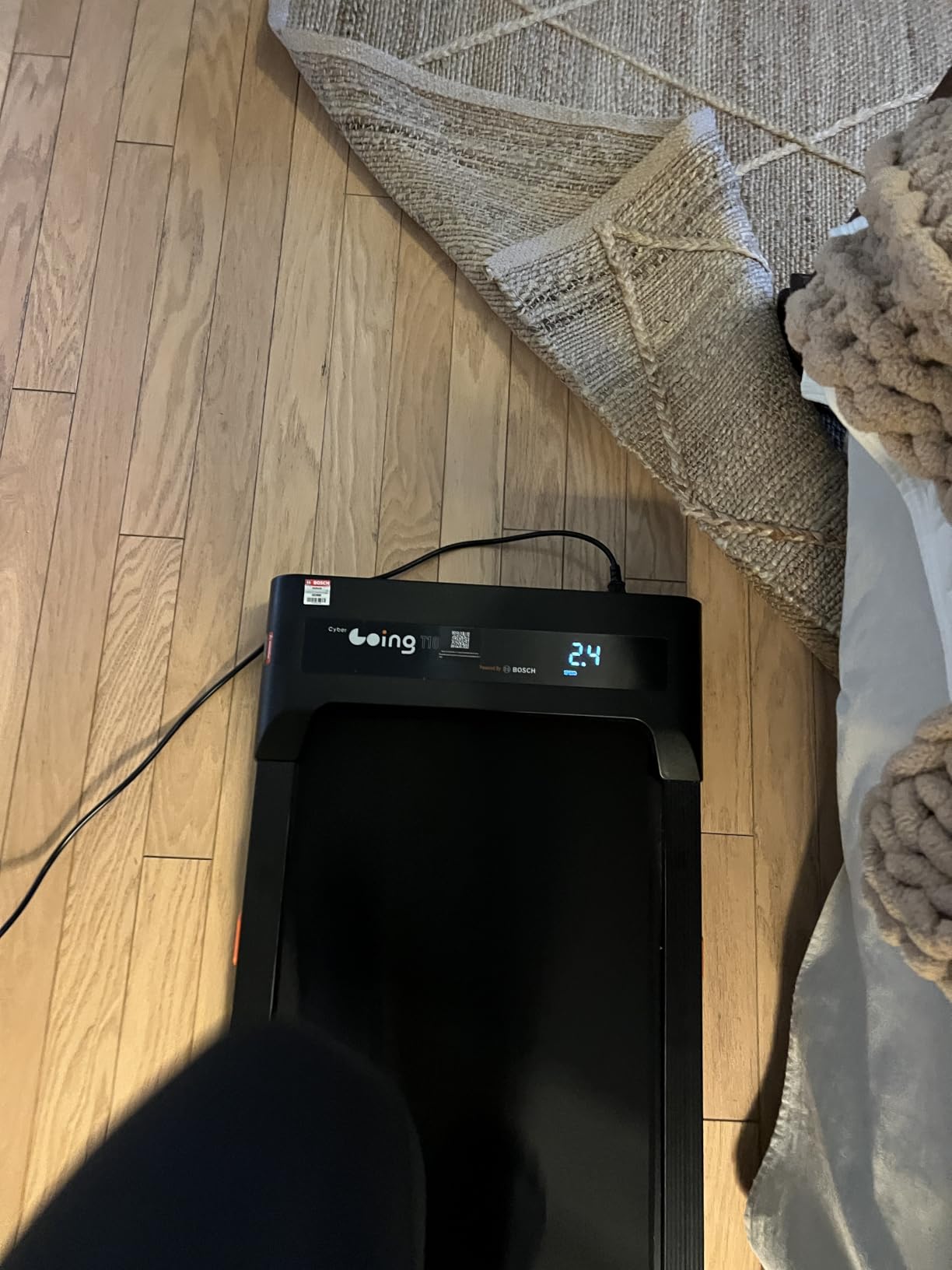 Cybergoing T10 Walking Pad Treadmill Powered By Bosch®, Under Desk customer photo 1