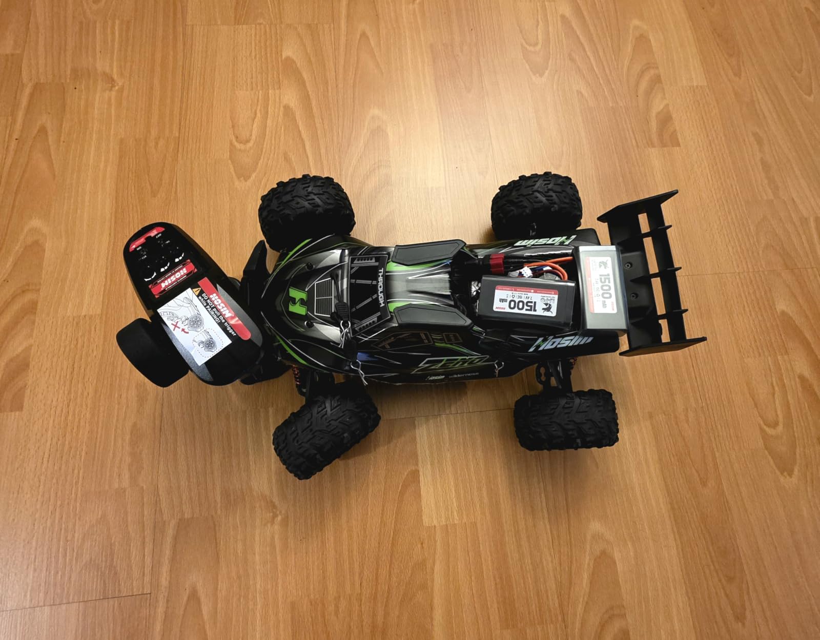 Hosim 1:10 Brushless RC Cars for Adults & Boys 60+ KPH, Fast RC Truck | 4x4 Off-Road All-Terrain Big Remote Control Car, Oil-filled Shock & Metal Drivetrain, Hobby RC Cars Toy Gift customer photo 1