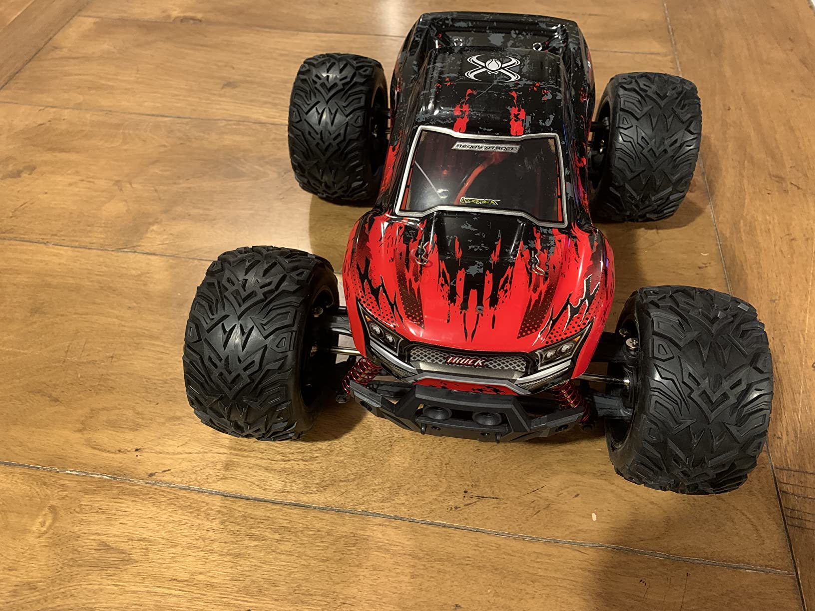 Hosim 1:10 Fast Brushless RC Cars for Adults, High Speed 4WD Off-Road Remote Control Car Truck, Electric RTR Monster Truck, Waterproof All Terrain Hobby Grade RC Truck Toy Gift for Boys Age 8+ customer photo 2